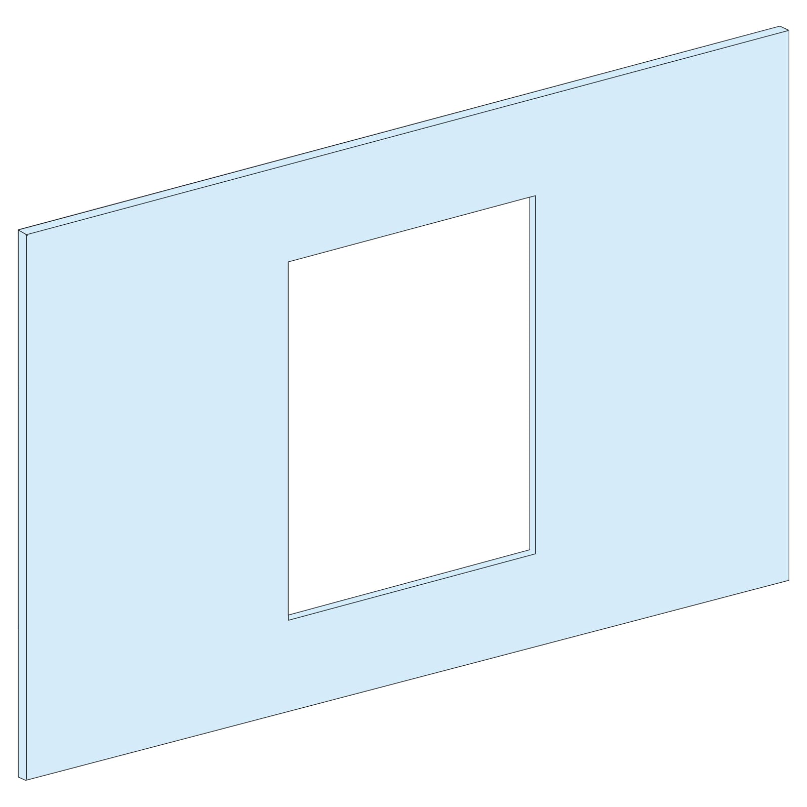 SCHNEIDER ELECTRIC - Struttura, PrismaSeT, Piastra frontale NS1600 verticale LVS03701