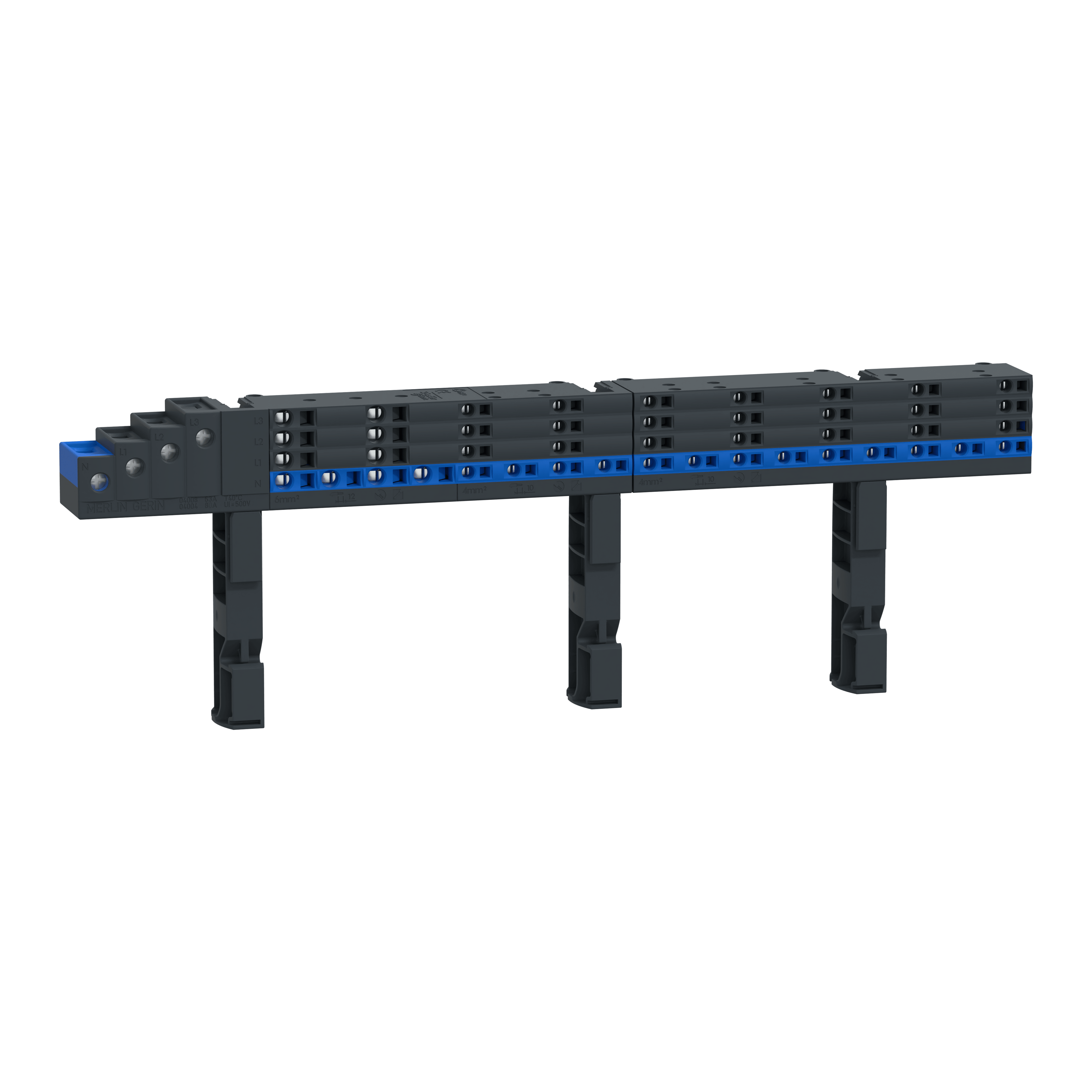 SCHNEIDER ELECTRIC - Blocco di distribuzione Linergy FM 4P 80 A 24M 44 fori