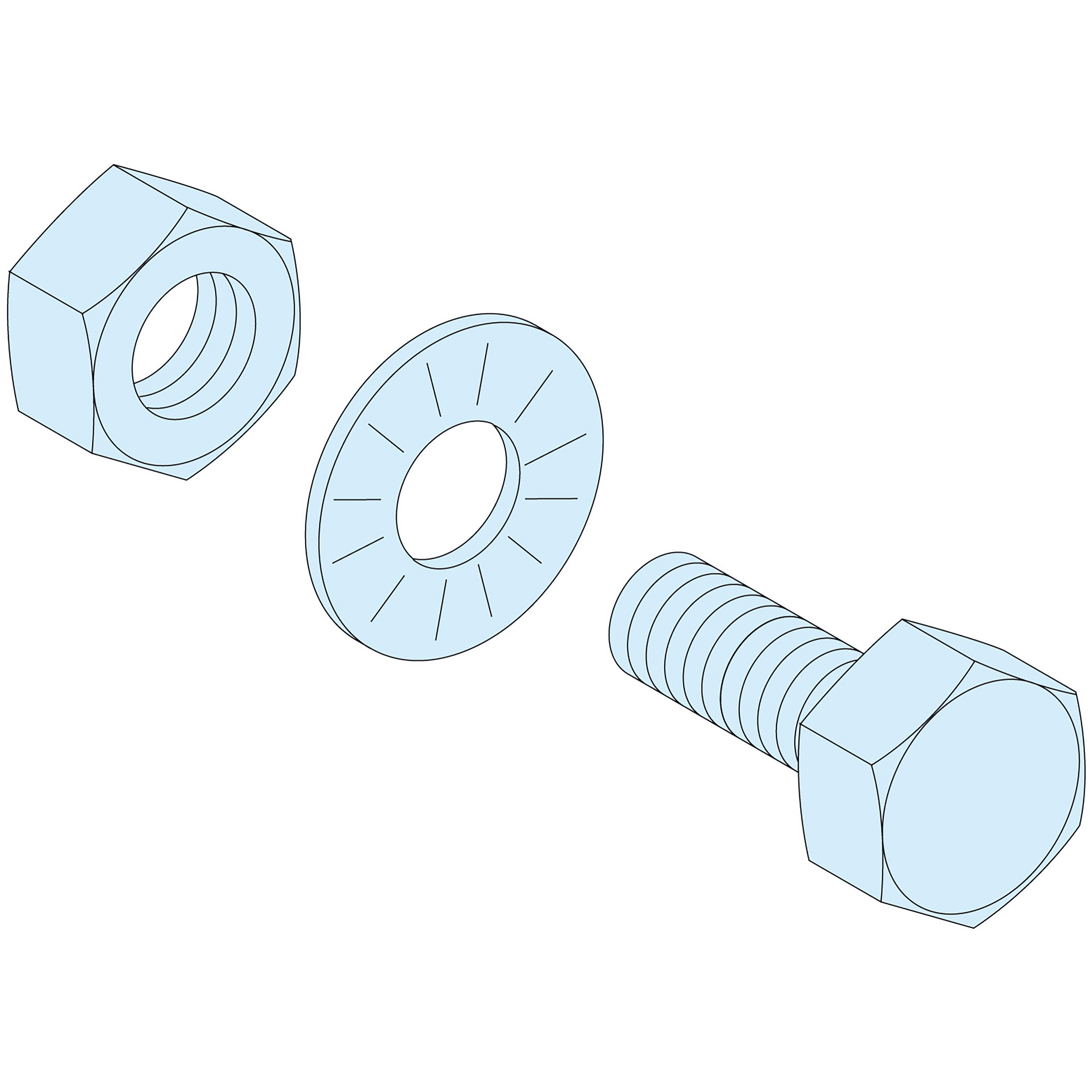SCHNEIDER ELECTRIC - 20 bulloni M6X20-barre 5MM LVS04194