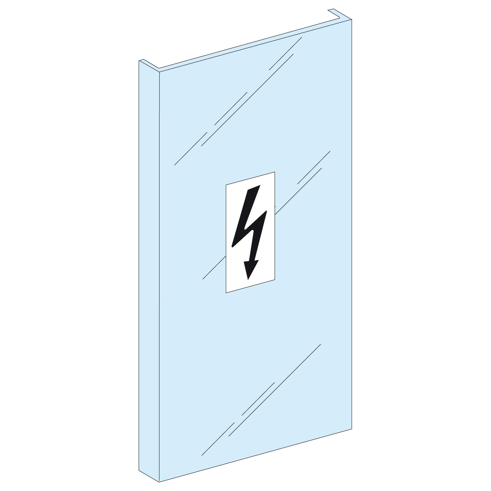 SCHNEIDER ELECTRIC - Struttura, PrismaSeT, Piastra, Schermo alim. barre 630A LVS04197