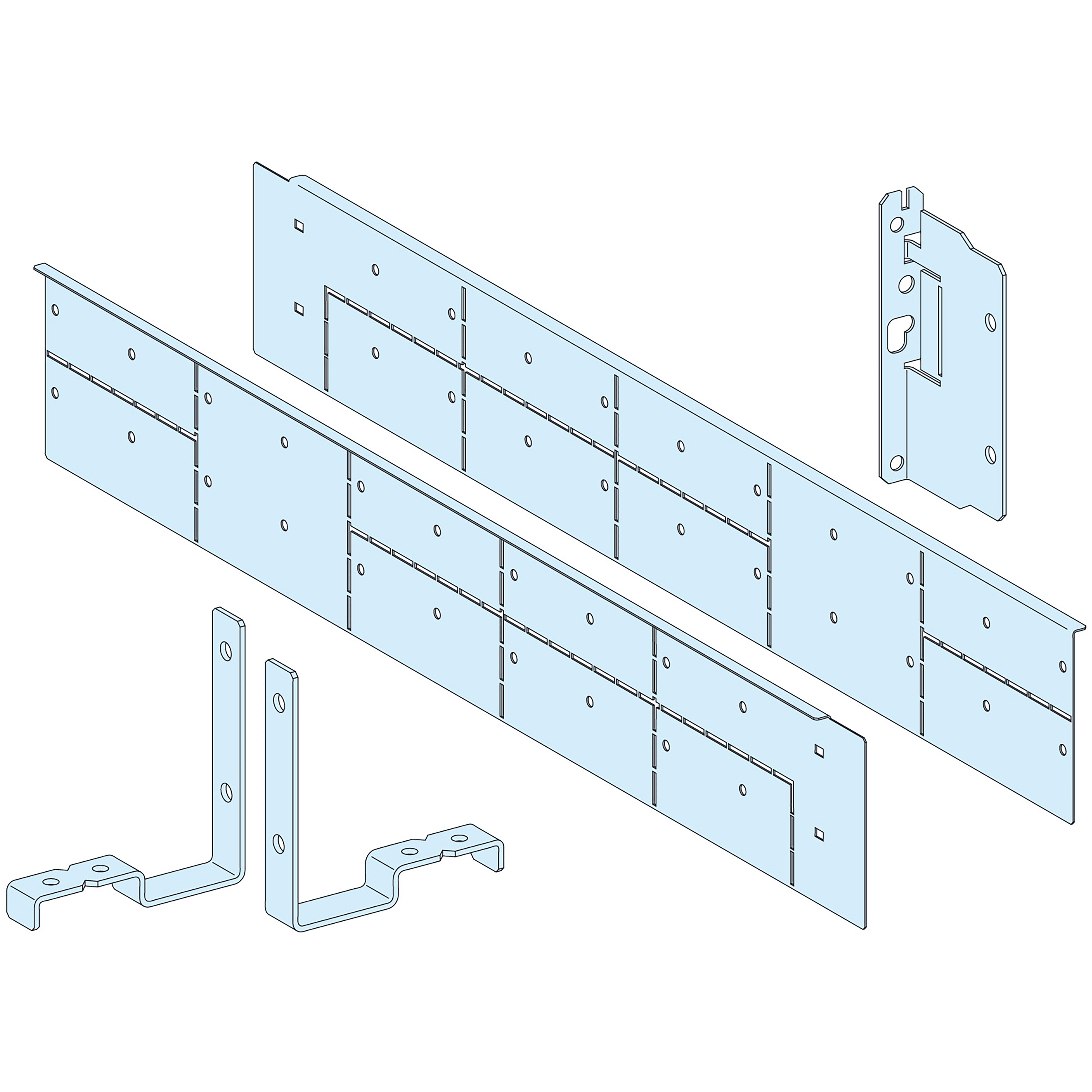 SCHNEIDER ELECTRIC - Schermo V cassetta G IP30-43 LVS04330