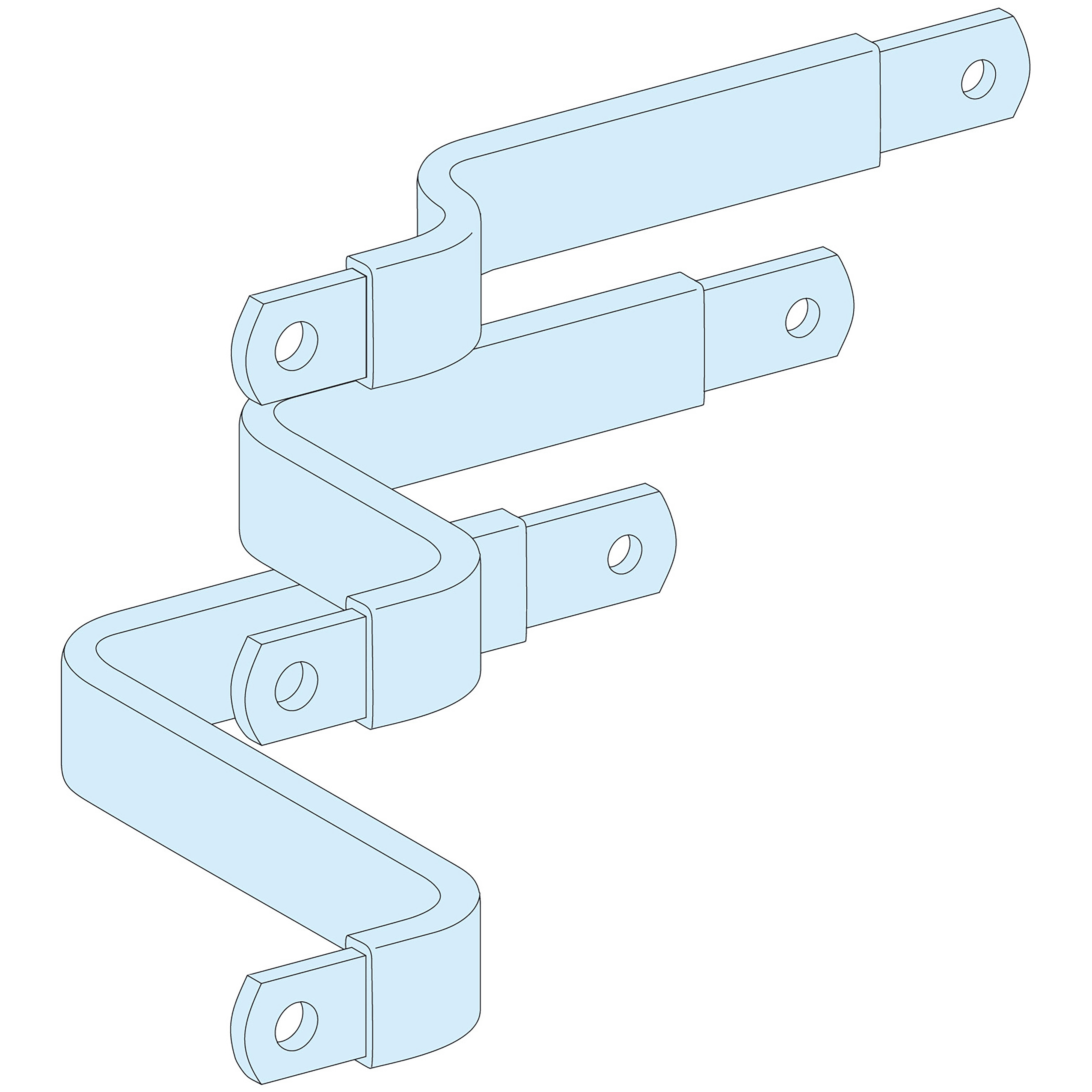 SCHNEIDER ELECTRIC - Collegamento NS250 H fisso-dir3P LVS04423