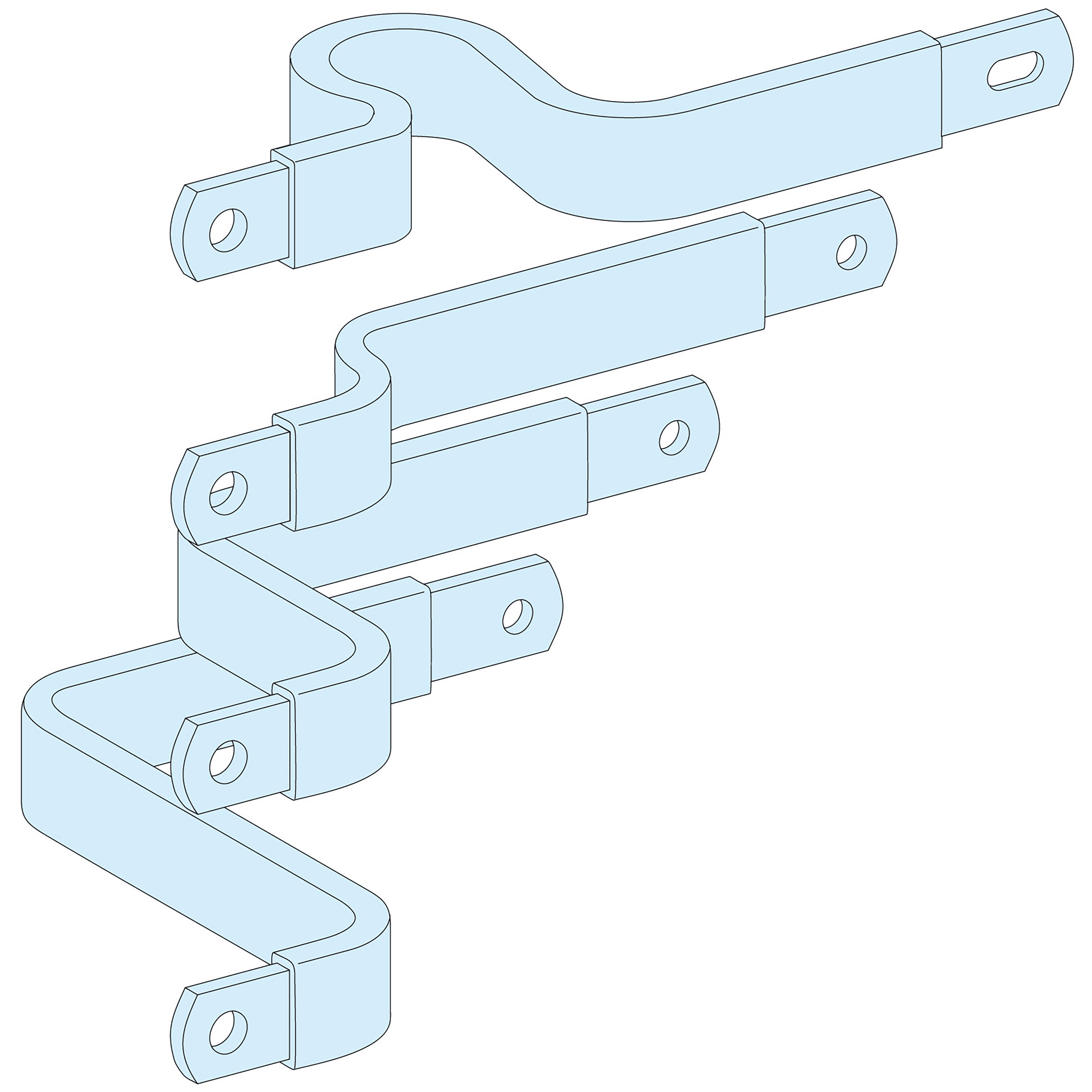 SCHNEIDER ELECTRIC - Collegamento NS250 H fisso-dir4P LVS04424