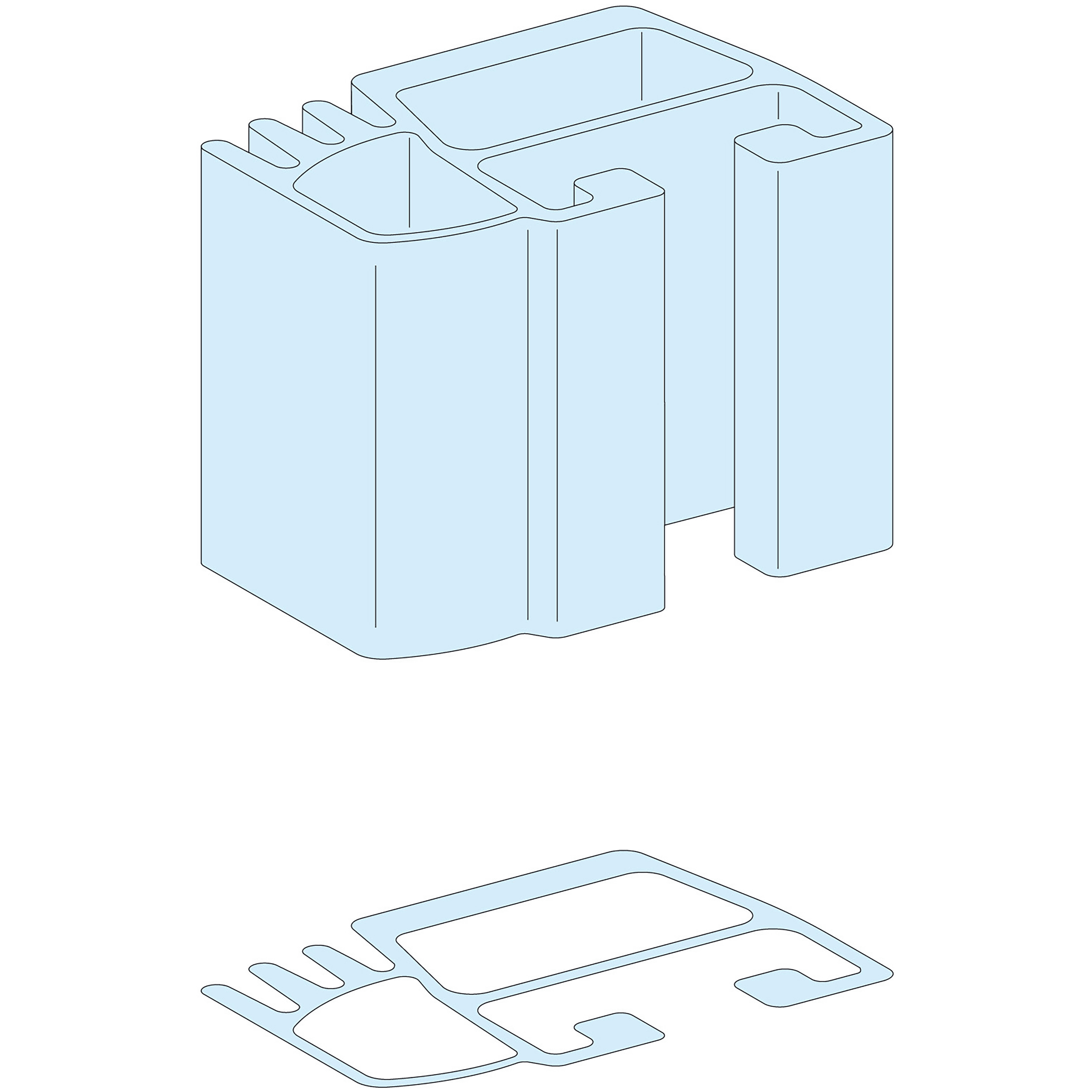 SCHNEIDER ELECTRIC - Barra Linergy V 1000A LVS04504