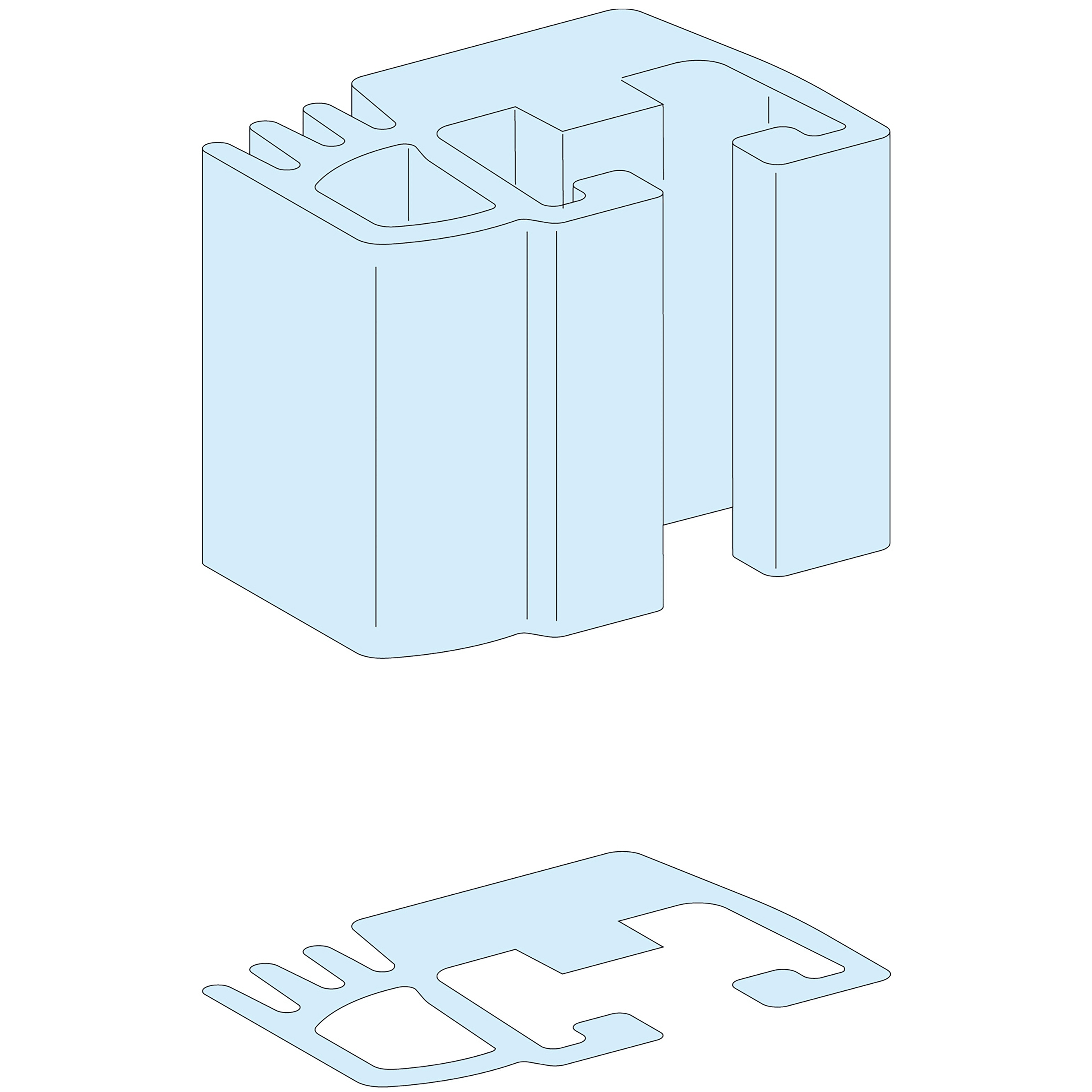 SCHNEIDER ELECTRIC - Barra Linergy V 1250A LVS04505