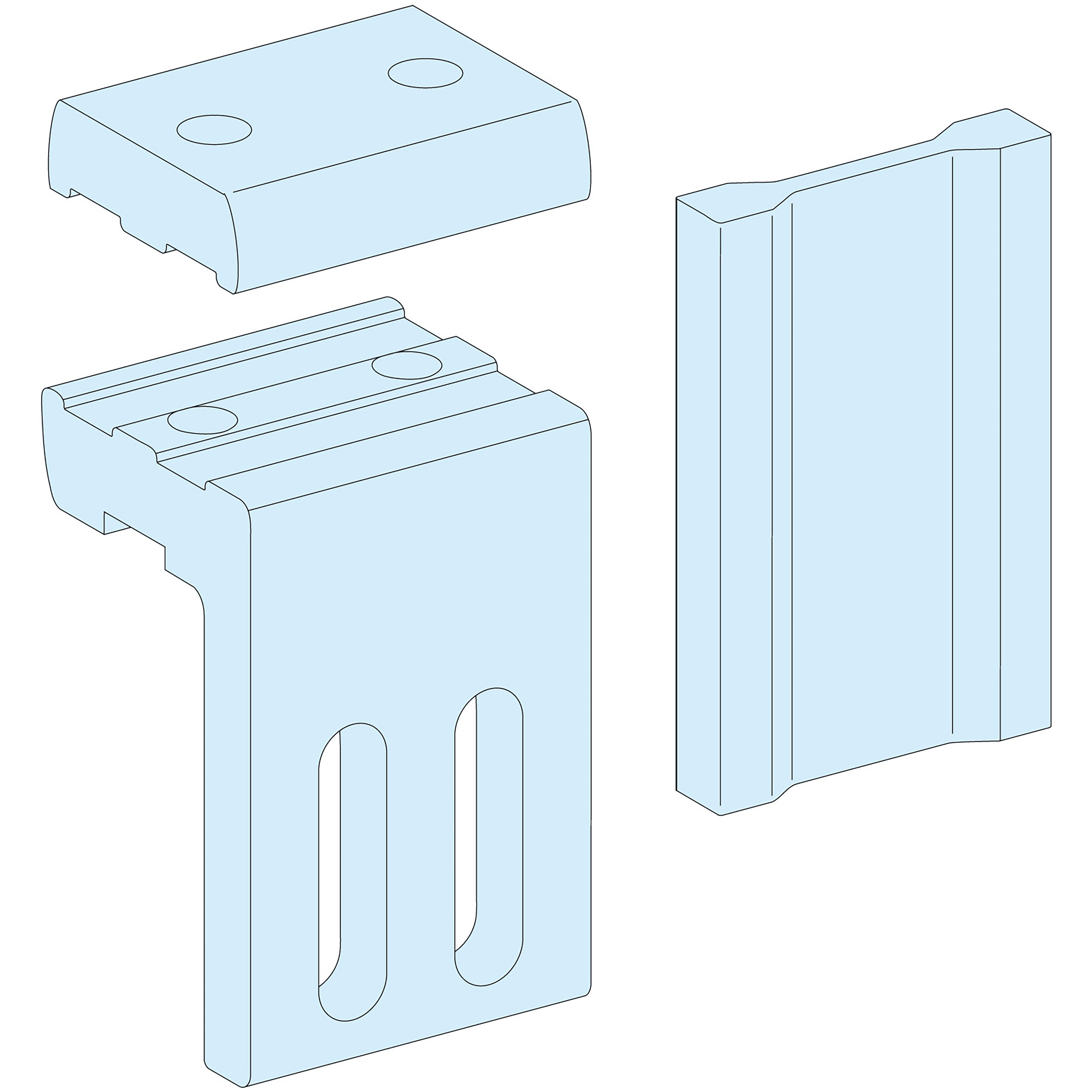 SCHNEIDER ELECTRIC - Collegamento 1600A Barre H 10mm
