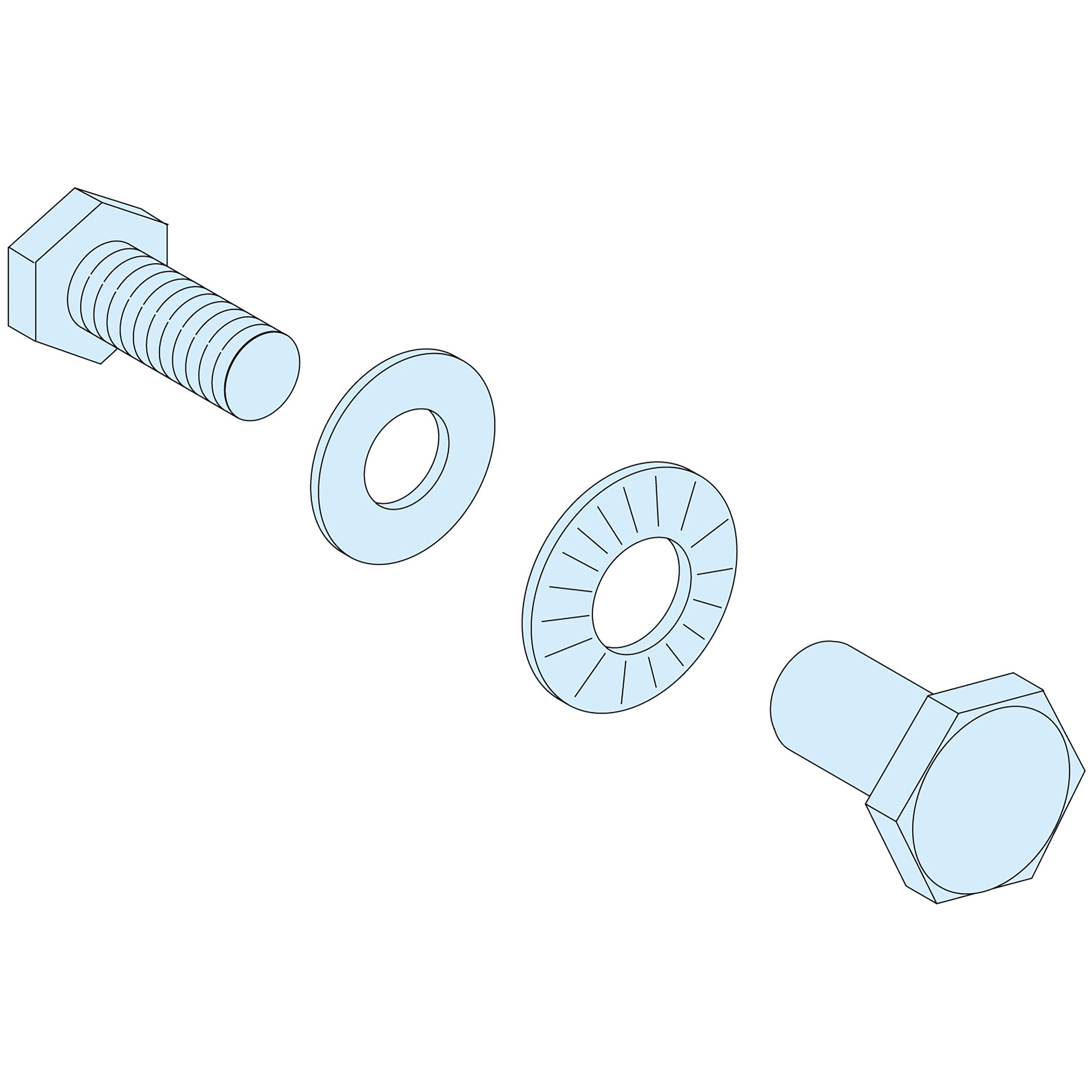 SCHNEIDER ELECTRIC - Collegamenti, Linergy, Linergy, 20 viti giunz. 2 barrex10mm