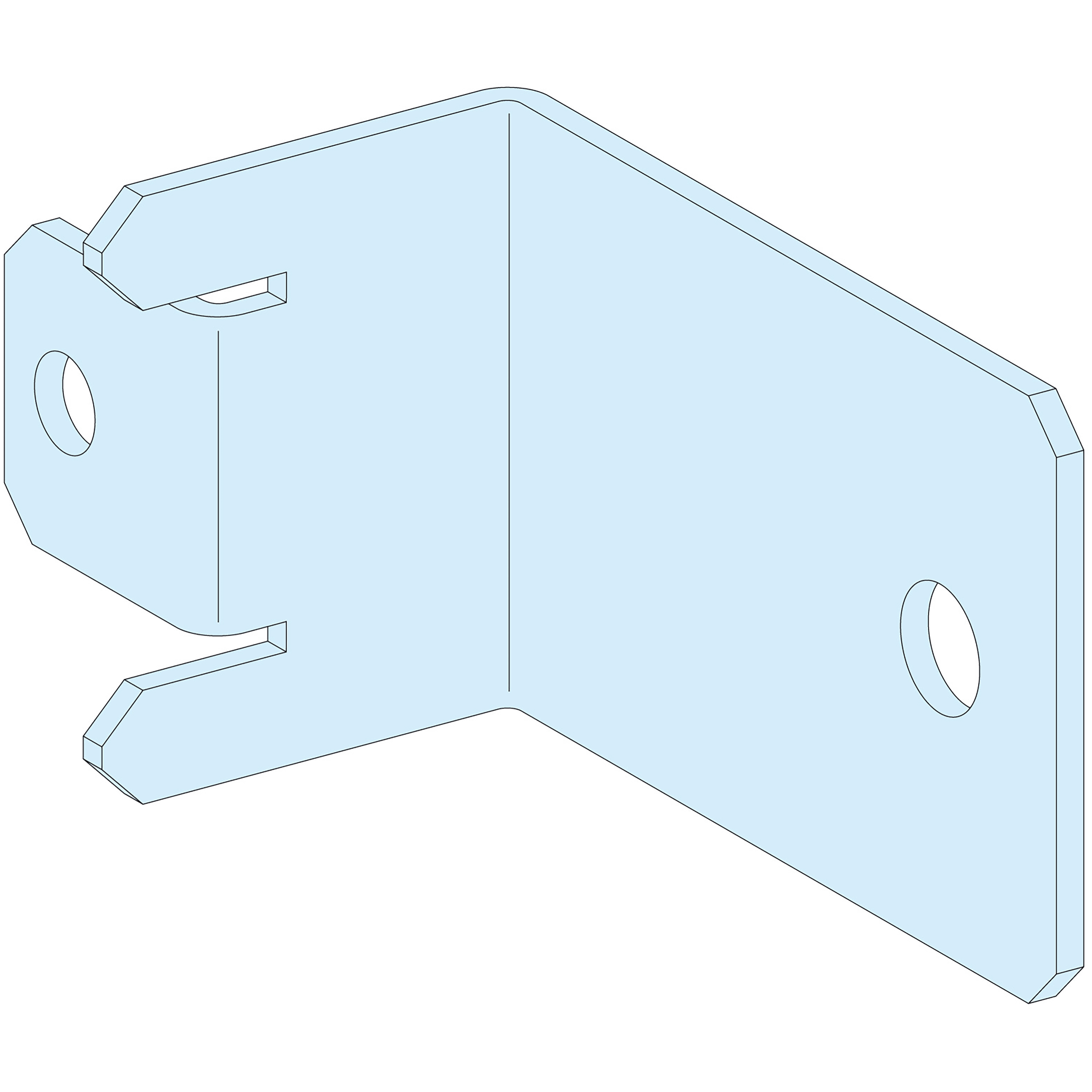 SCHNEIDER ELECTRIC - 3 Supporti PE Verticale LVS04657
