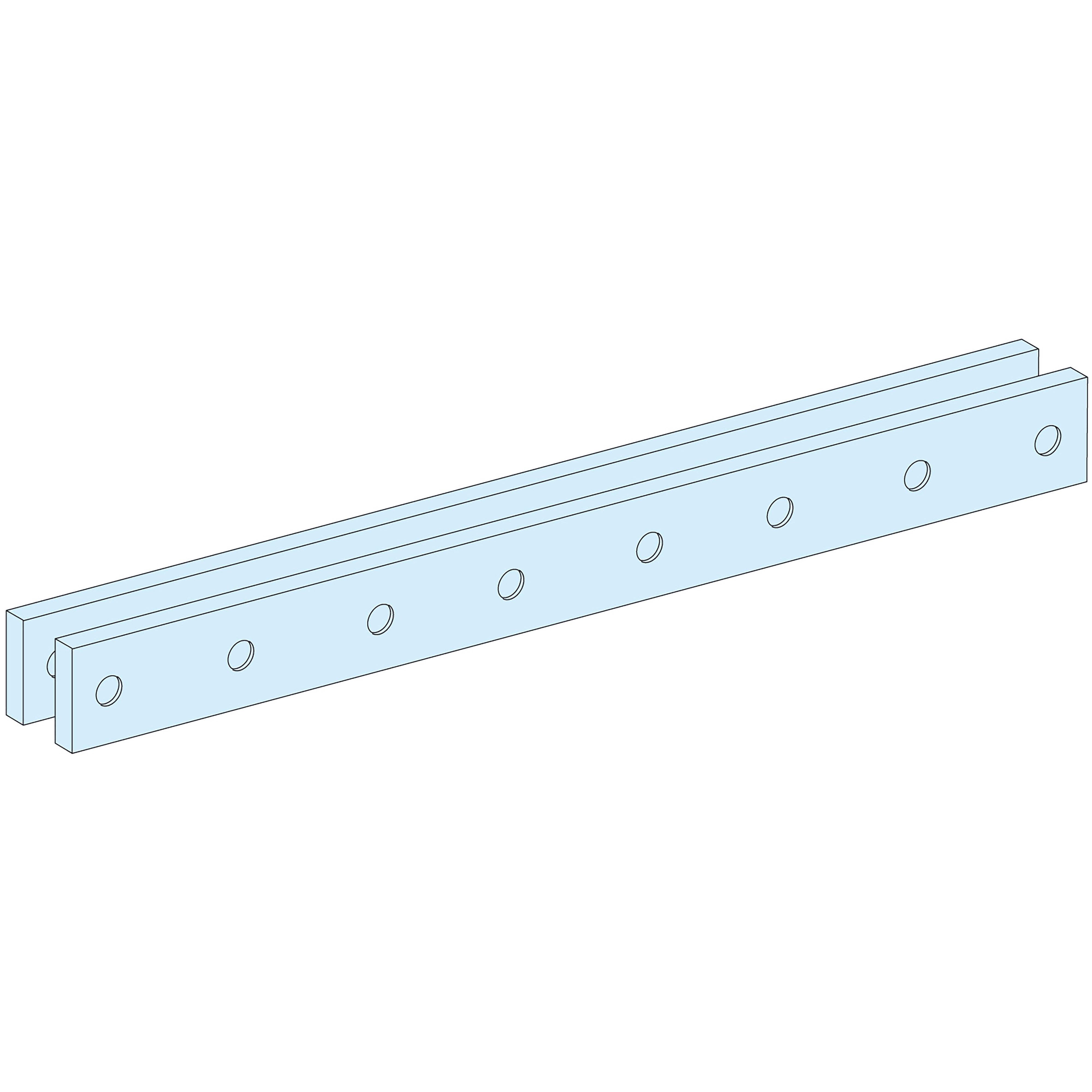 SCHNEIDER ELECTRIC - Aste distanziali barre piatte