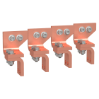 SCHNEIDER ELECTRIC - Struttura, PrismaSeT, Collegamento, Collegam. Canalis NS-MTZ1 att. post. 4P