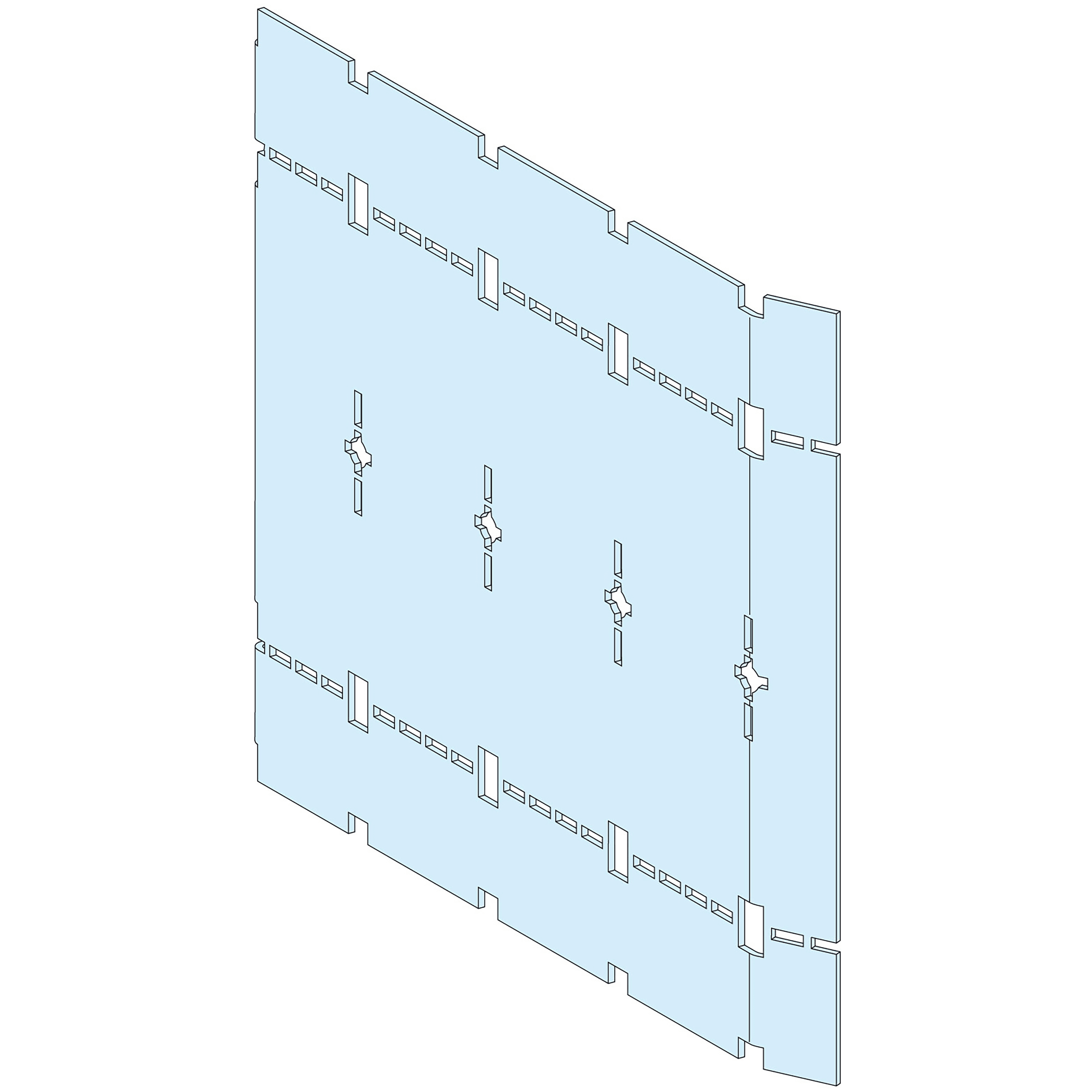 SCHNEIDER ELECTRIC - Kit frazionamento Schermo forma 2 LVS04924