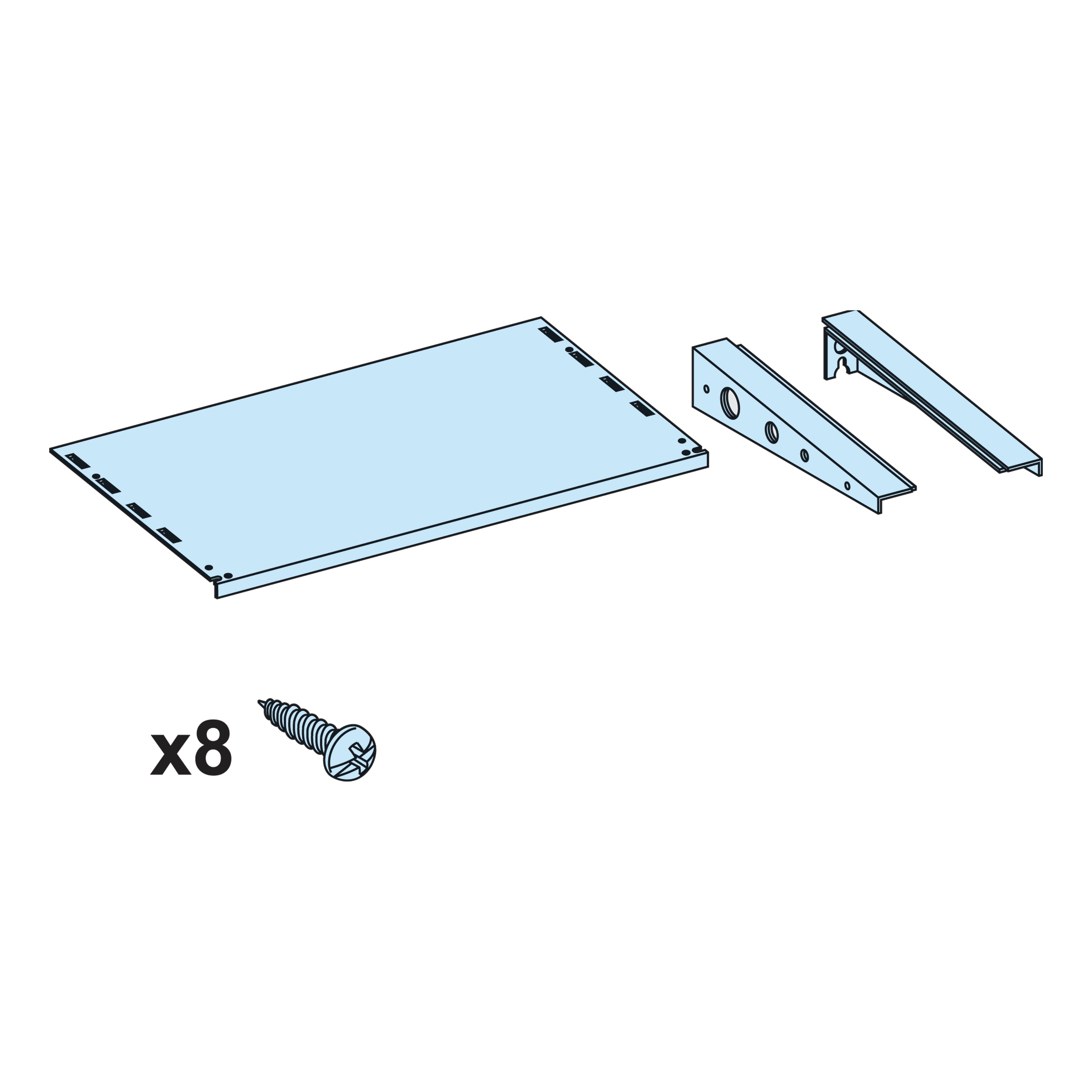 SCHNEIDER ELECTRIC - Tetto Prisma G IP55 L600
