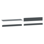 SCHNEIDER ELECTRIC - Struttura, PrismaSeT, Struttura, Rivestim.front.zoccolo PrismaG IP55 L600