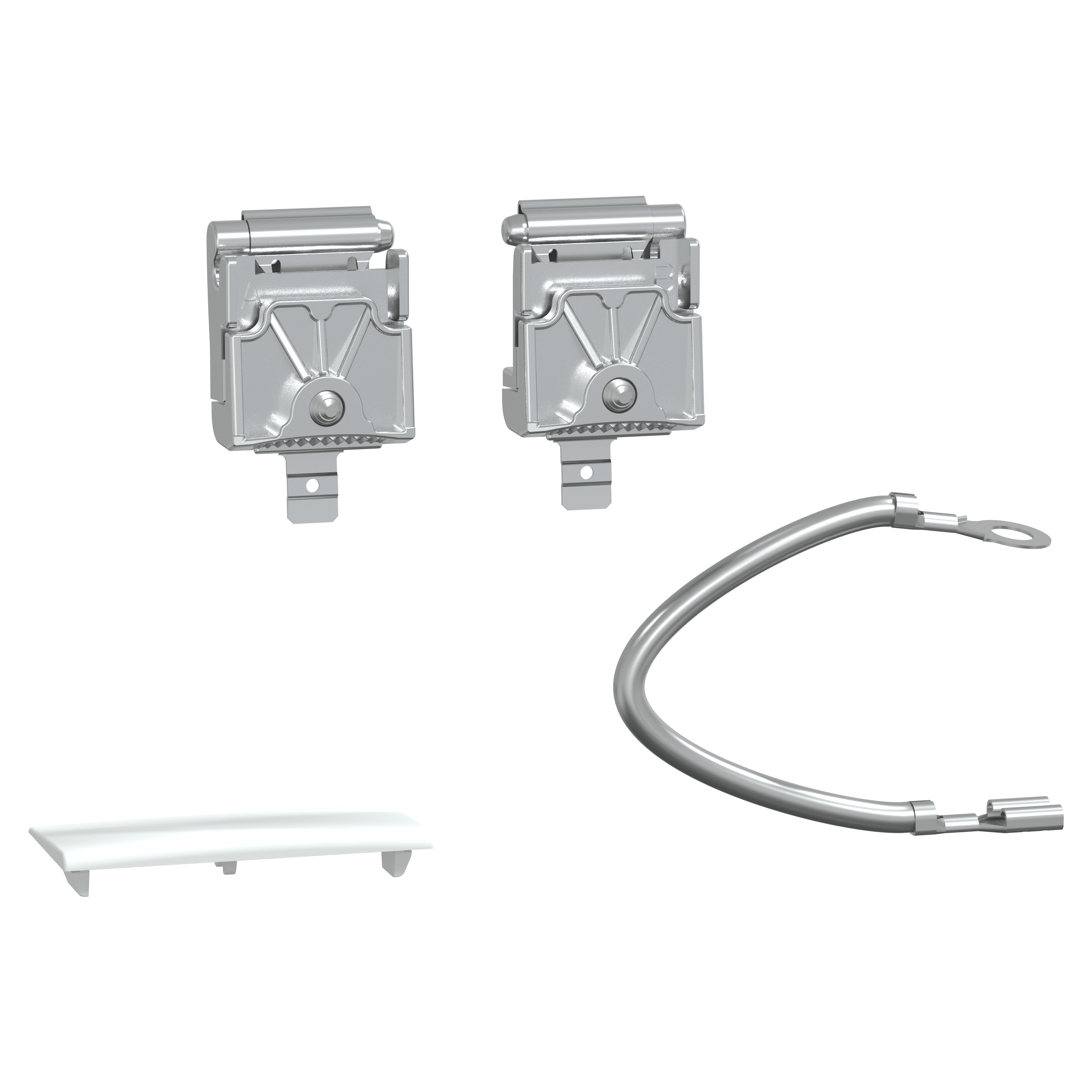 SCHNEIDER ELECTRIC - Kit 2 cerniere piastra frontale LVS08585