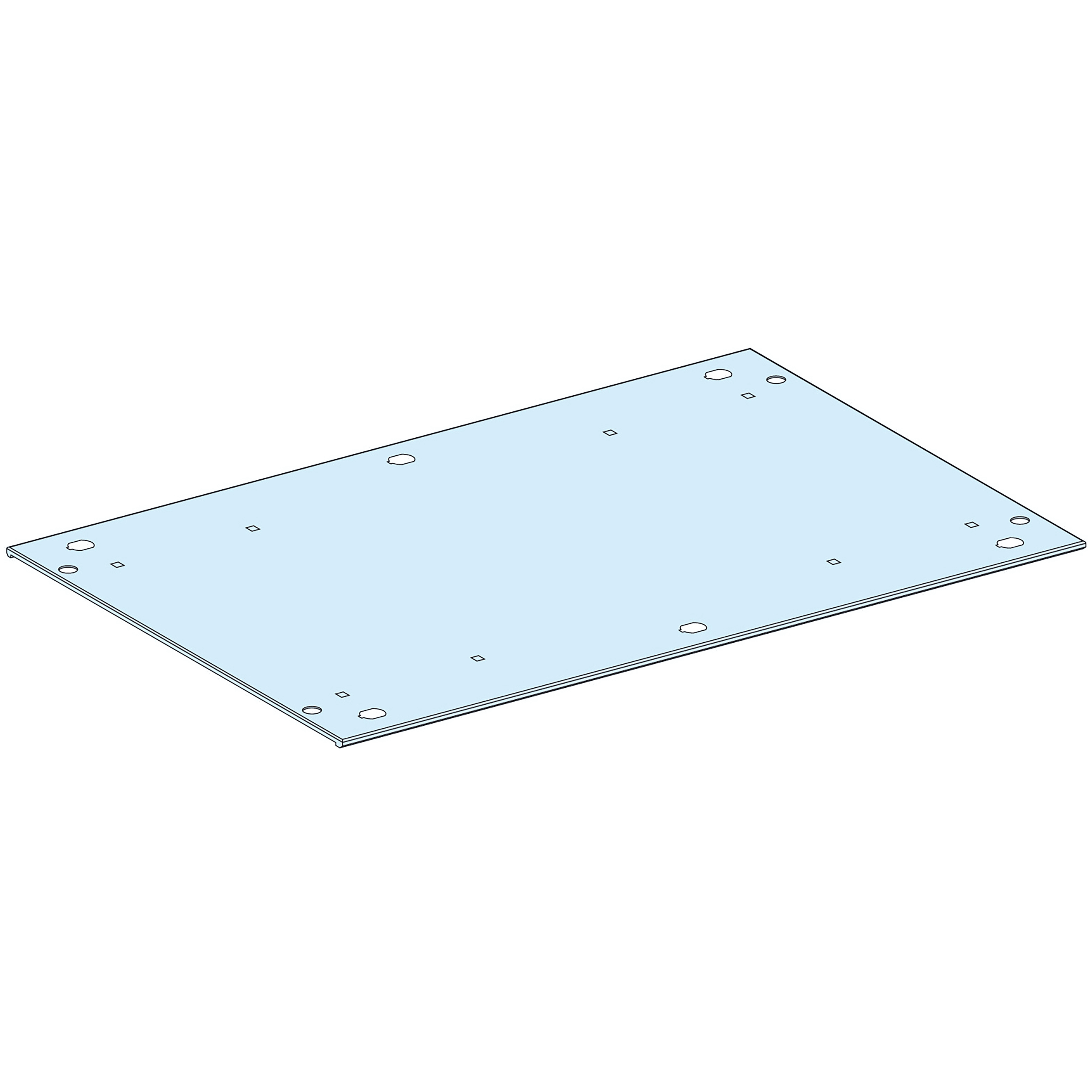 SCHNEIDER ELECTRIC - Tetto IP55 L650 P600 Prisma P LVS08656