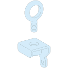 SCHNEIDER ELECTRIC - 4 anelli di sollevamento Prisma P LVS08700