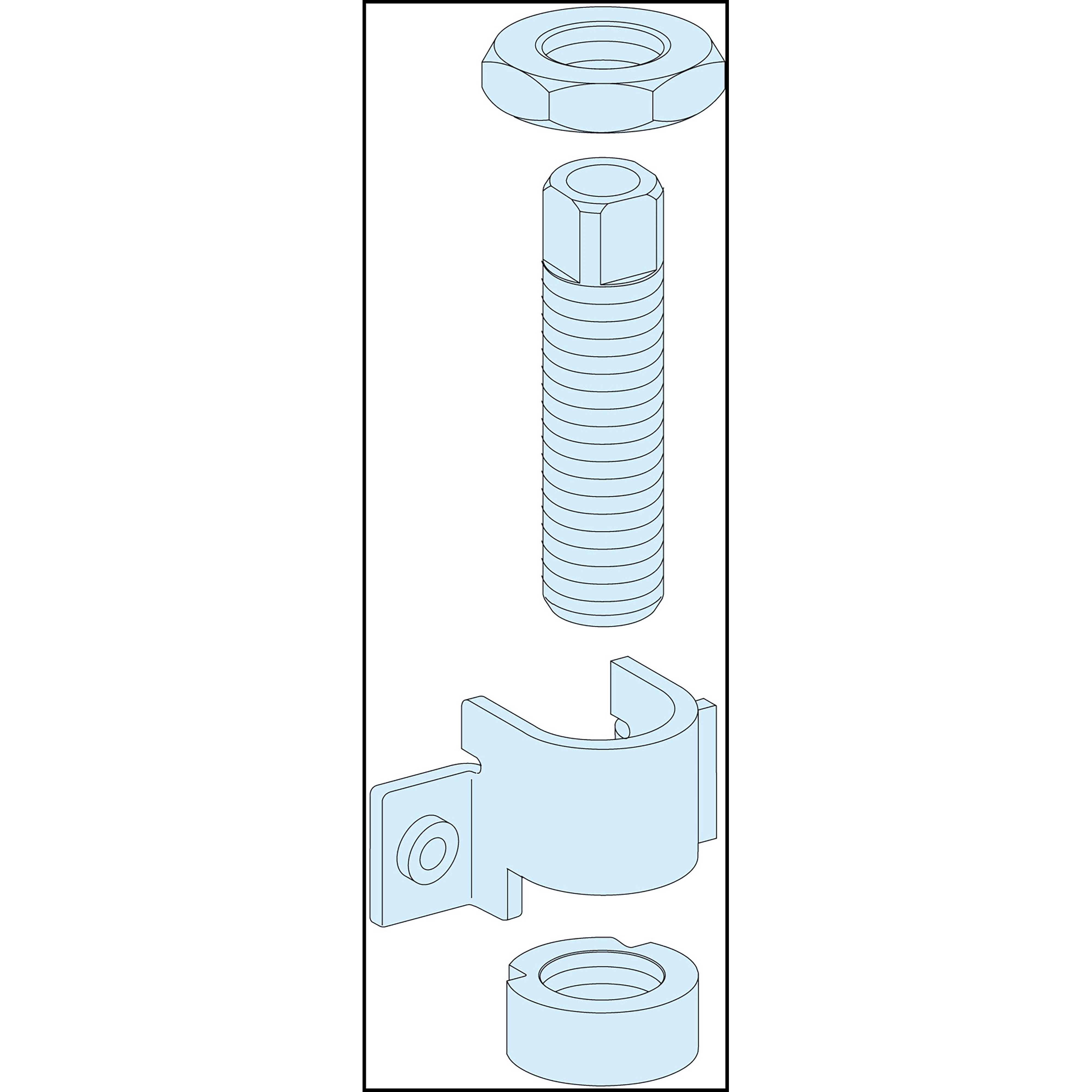 SCHNEIDER ELECTRIC - Kit regolazione inclinazione Prisma P