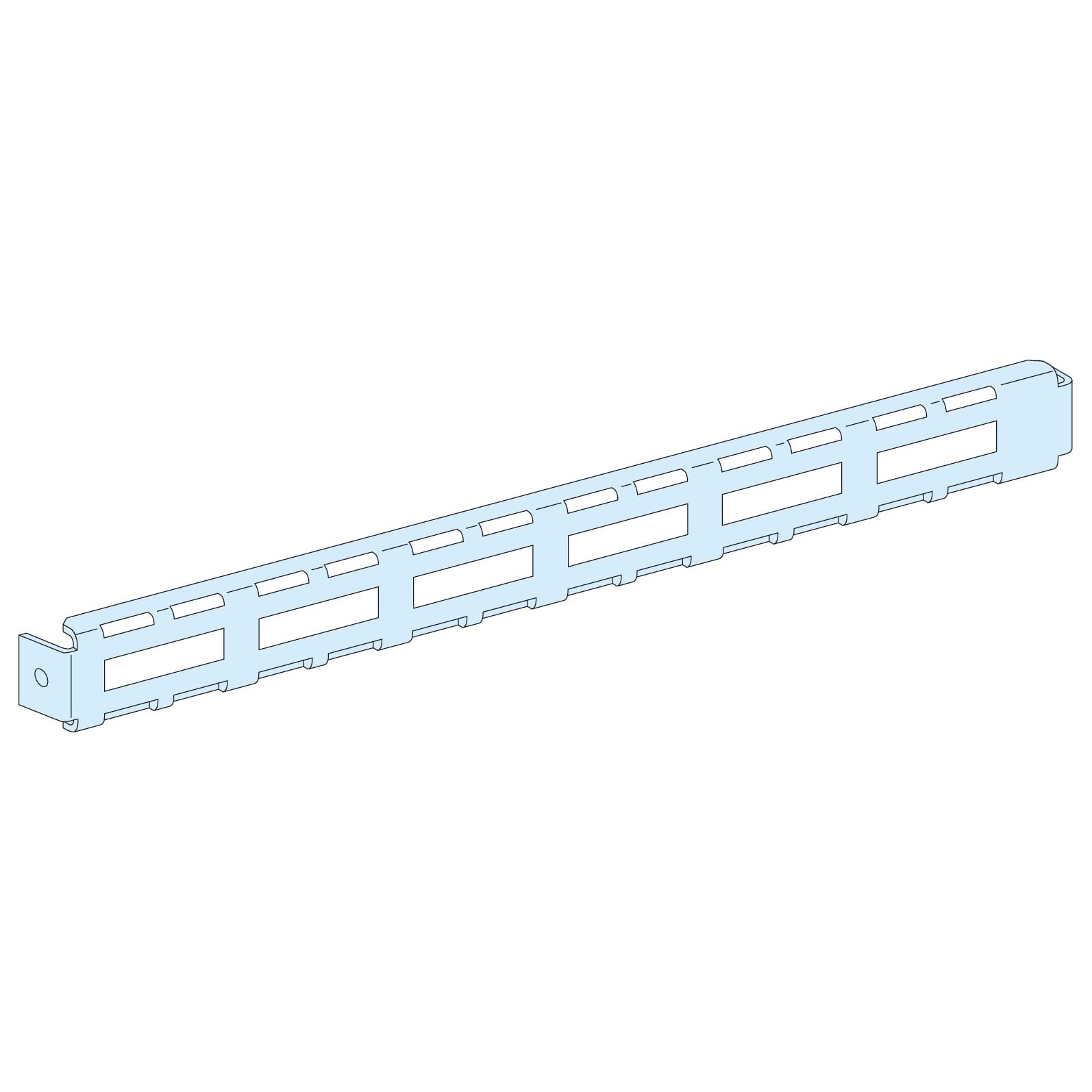SCHNEIDER ELECTRIC - 4 supporti amarraggio cavi L400