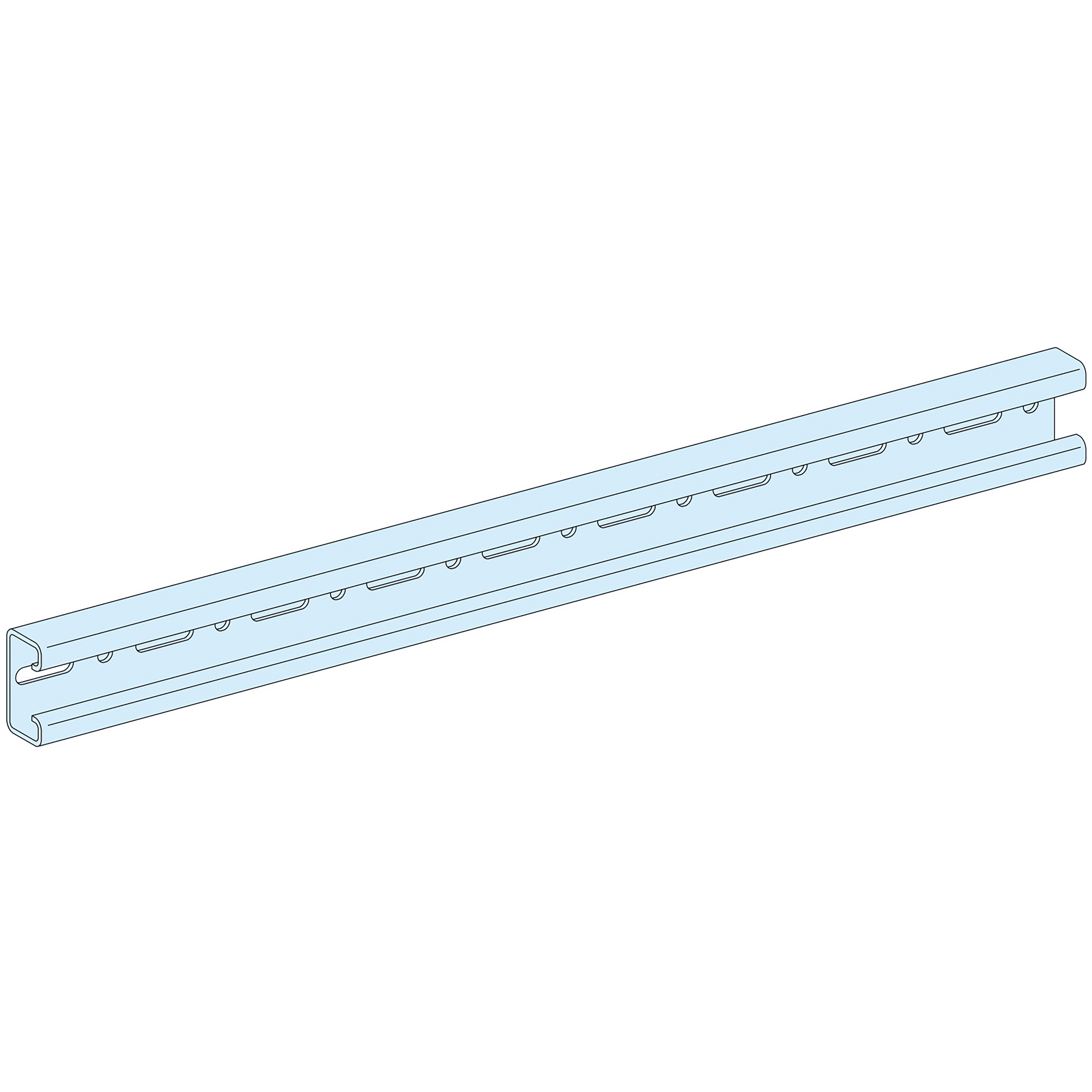 SCHNEIDER ELECTRIC - Supporto a C per cavi L1600mm