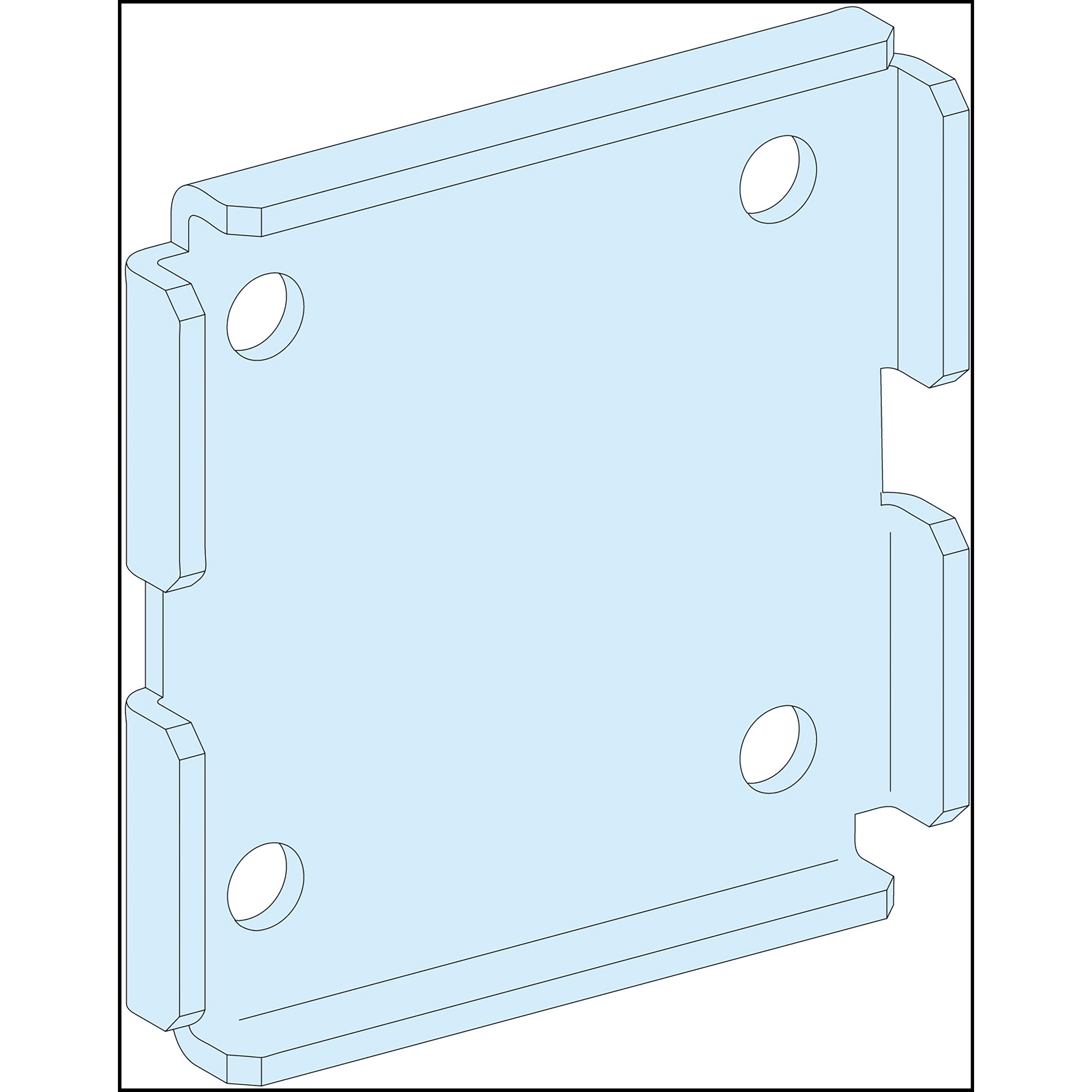 SCHNEIDER ELECTRIC - Kit associazione multipla LVS08818