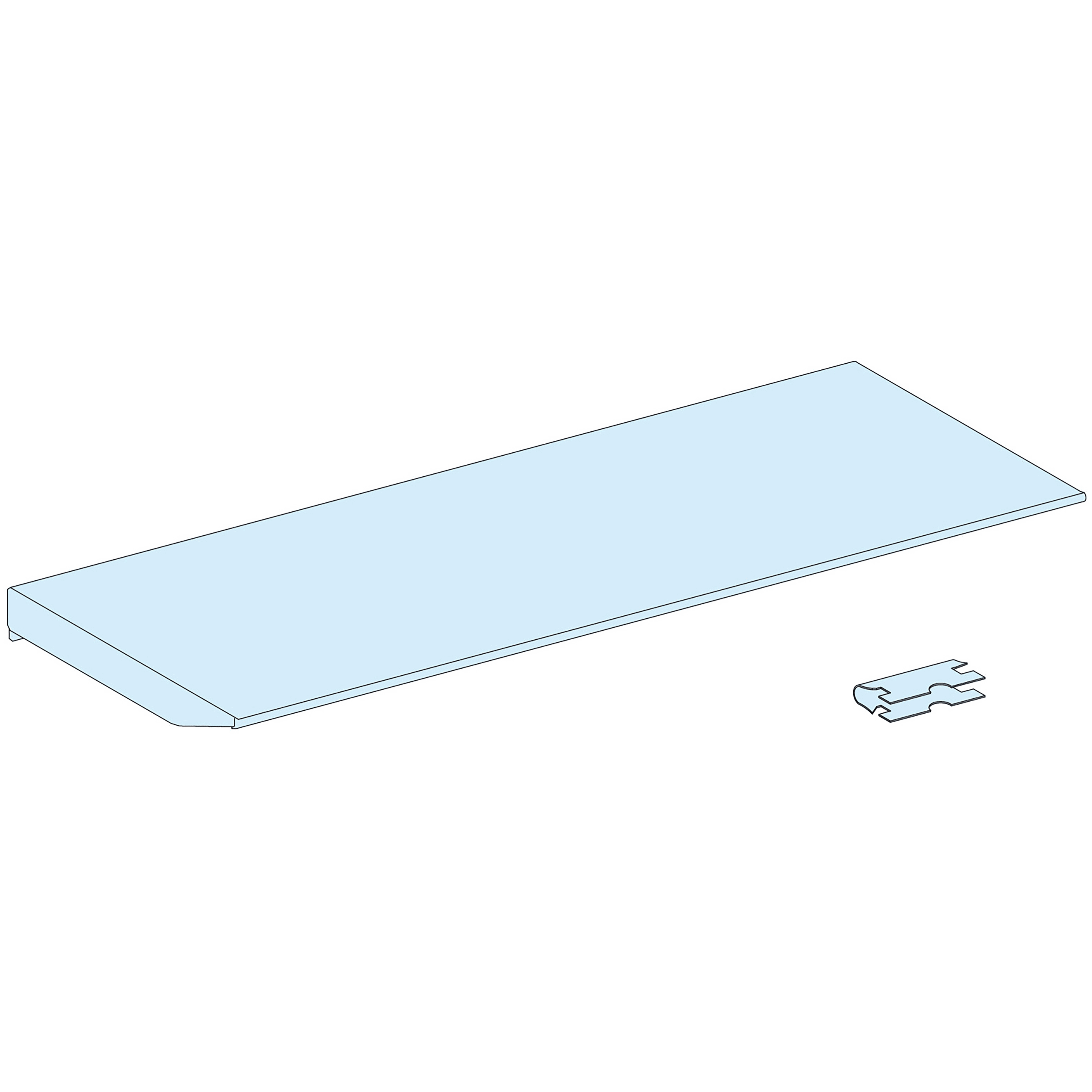 SCHNEIDER ELECTRIC - Tetto IP43 G+canalina