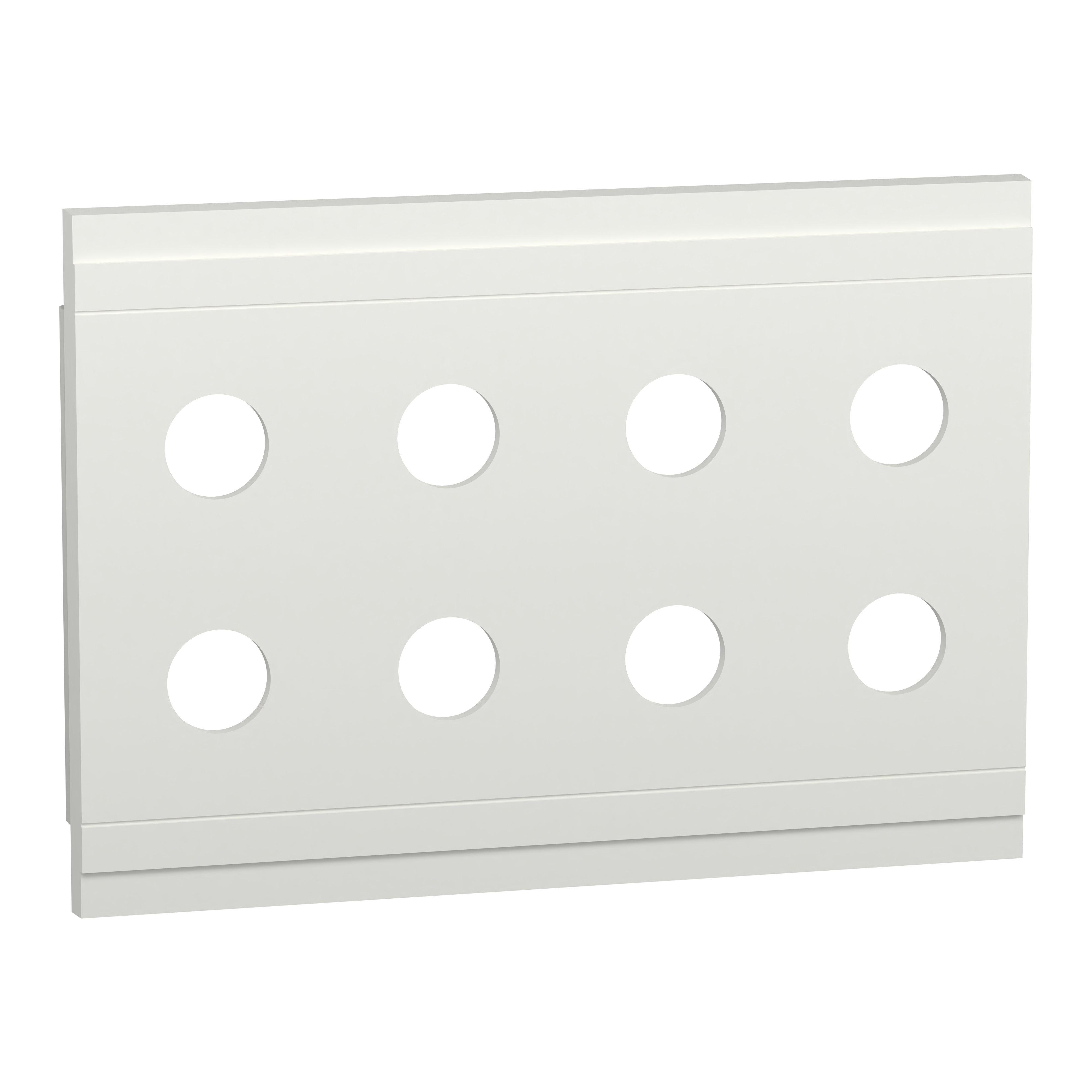 SCHNEIDER ELECTRIC - Piastra funzionale 8 fori diametro 22