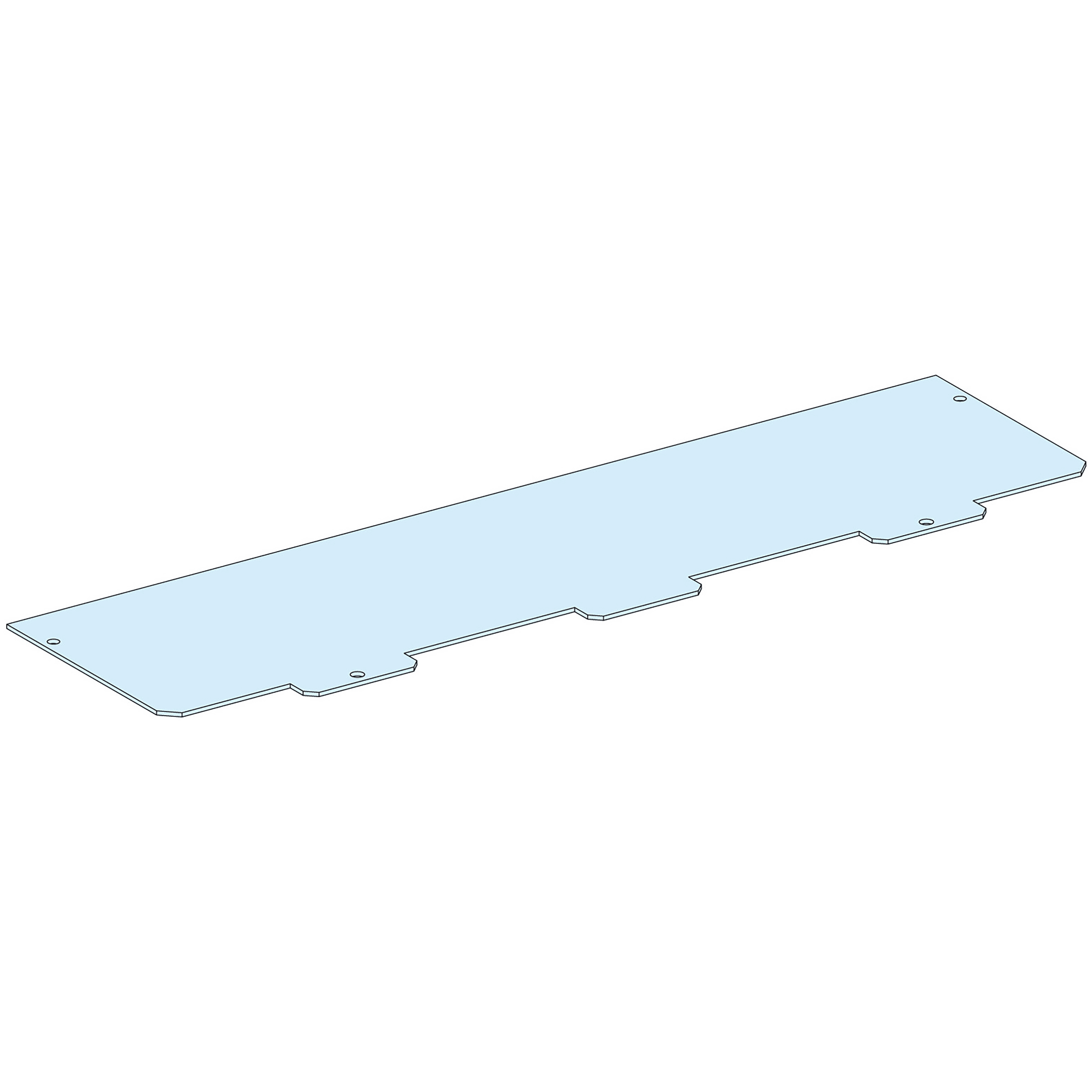 SCHNEIDER ELECTRIC - Struttura, PrismaSeT, Piastra, PPC metallica piena G