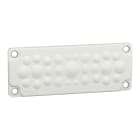 SCHNEIDER ELECTRIC - Struttura, PrismaSeT, Piastra, PPC a membrane 25 entrate