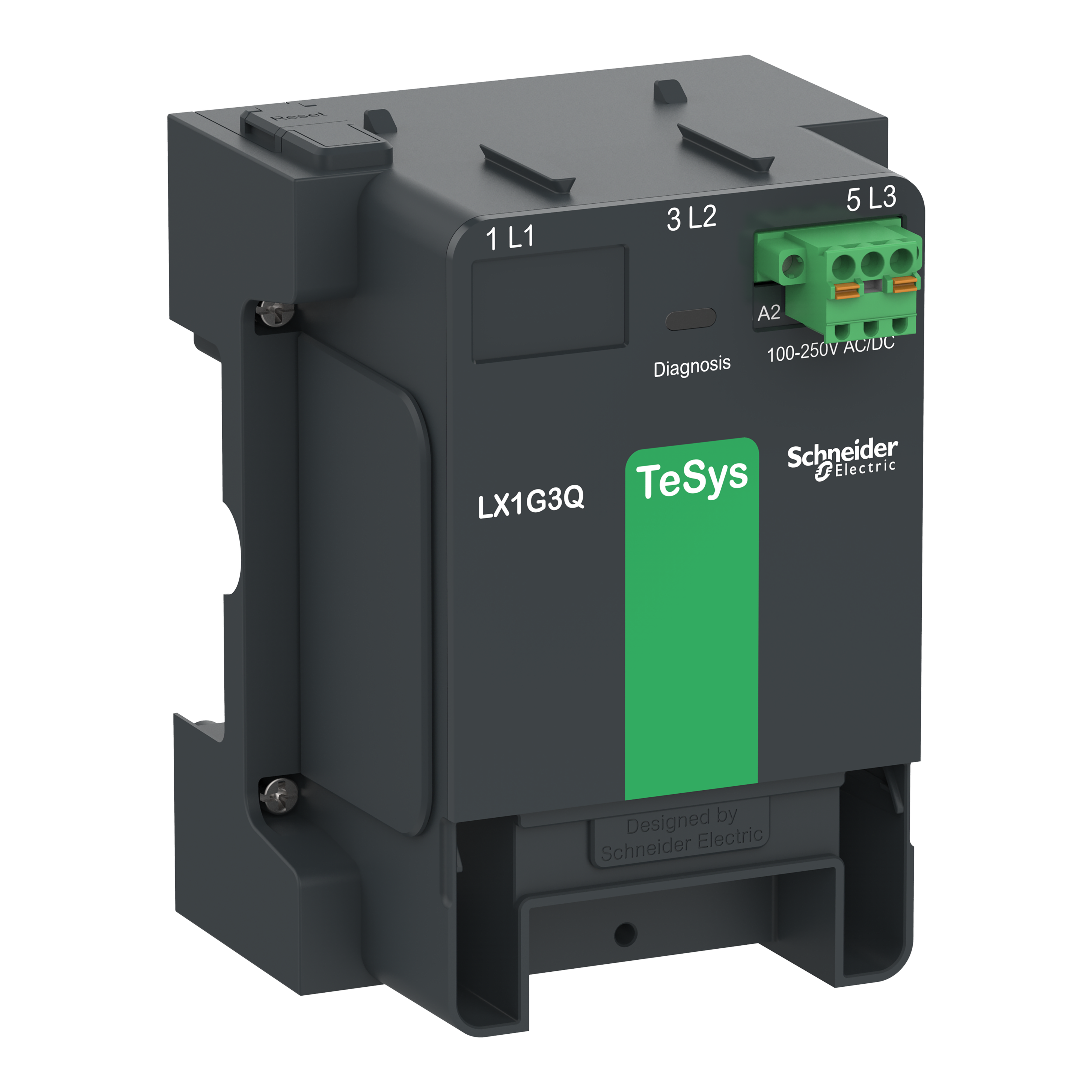 SCHNEIDER ELECTRIC - Control module LX1G per contattore TeSys Giga LC1G115-225, 100…250V AC/DC, 3P LX1G3QKUEN