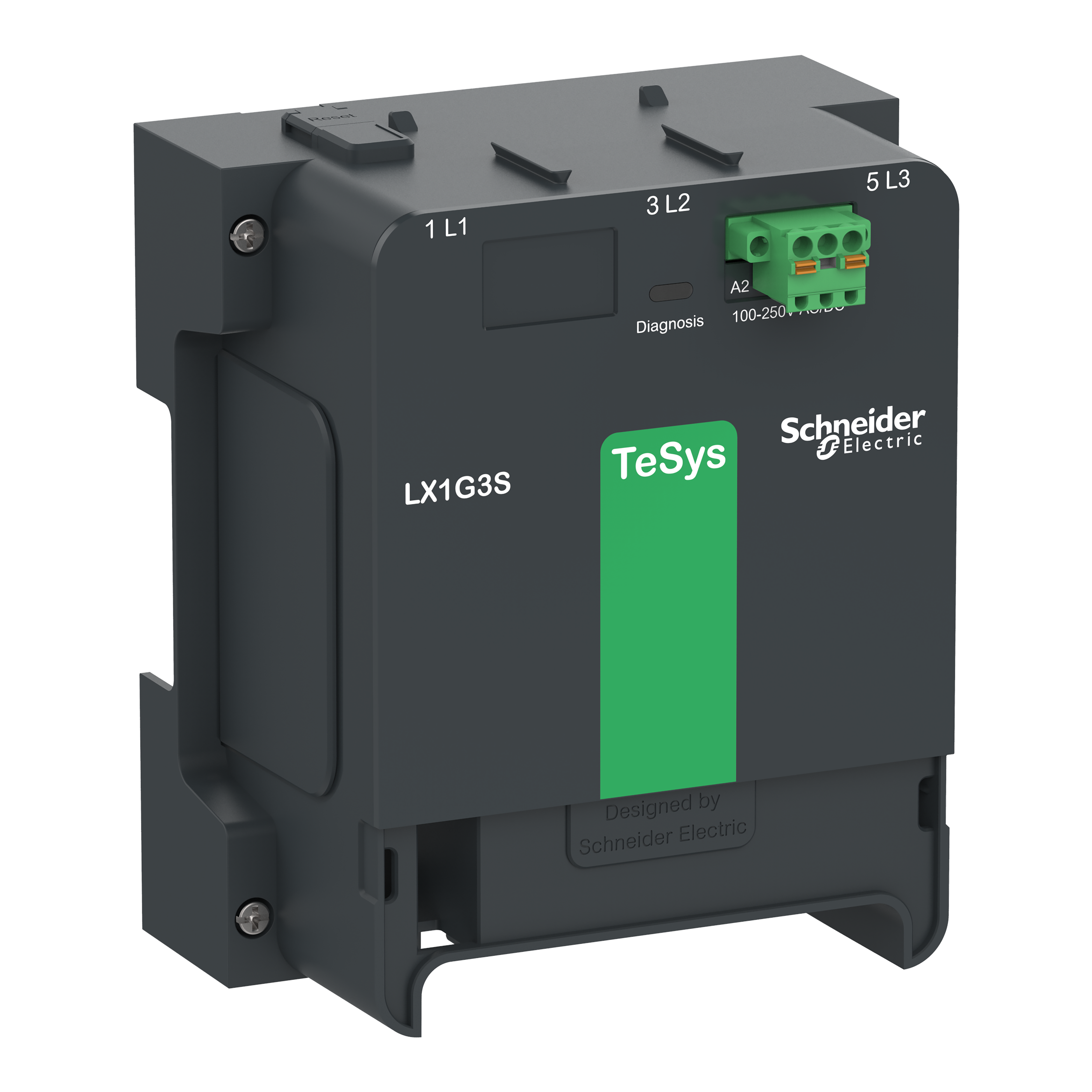SCHNEIDER ELECTRIC - Control module LX1G per contattore TeSys Giga LC1G400-500, 48…130V AC/DC, 3P