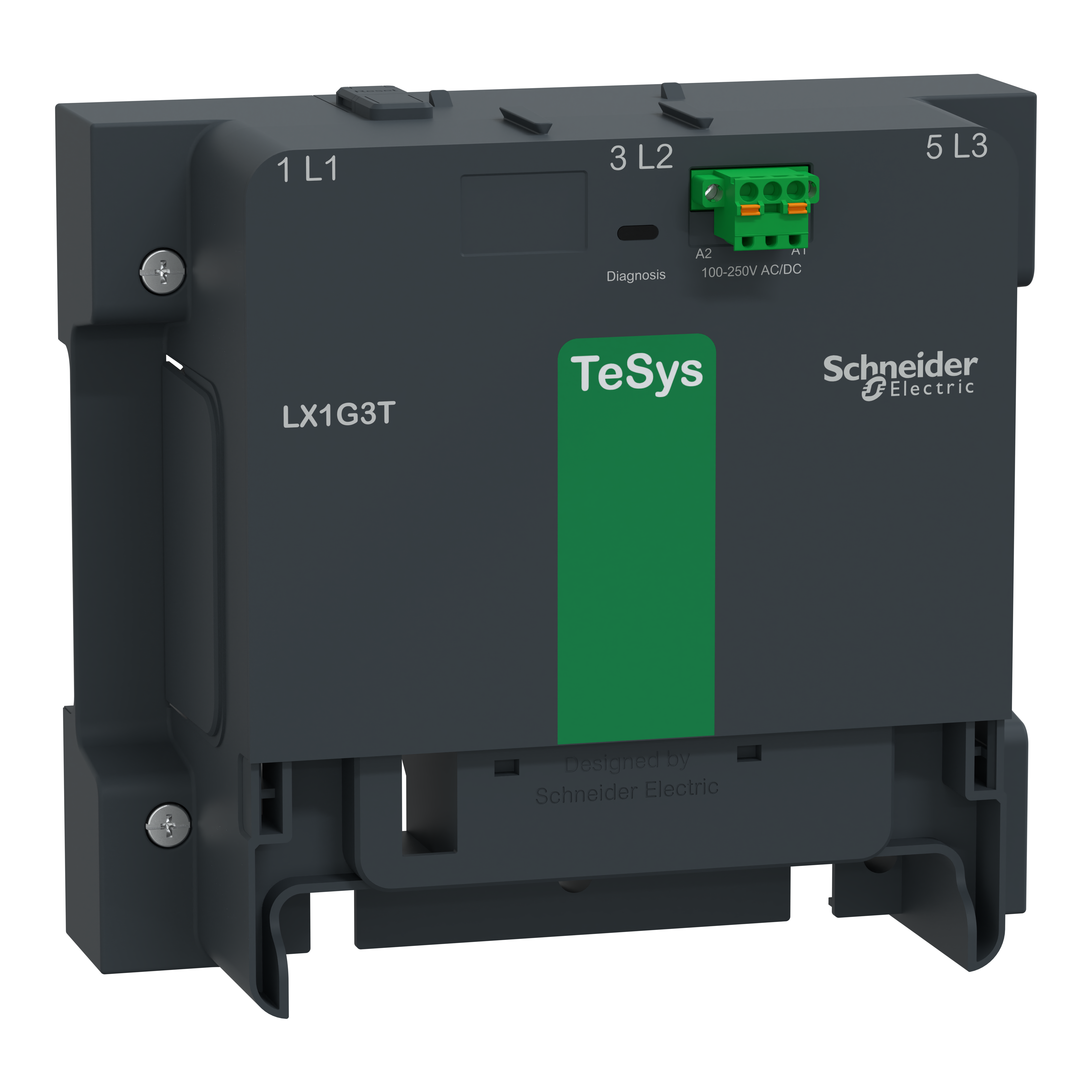 SCHNEIDER ELECTRIC - Control module LX1G per contattore TeSys Giga LC1G630-800, 100…250V AC/DC, 3P