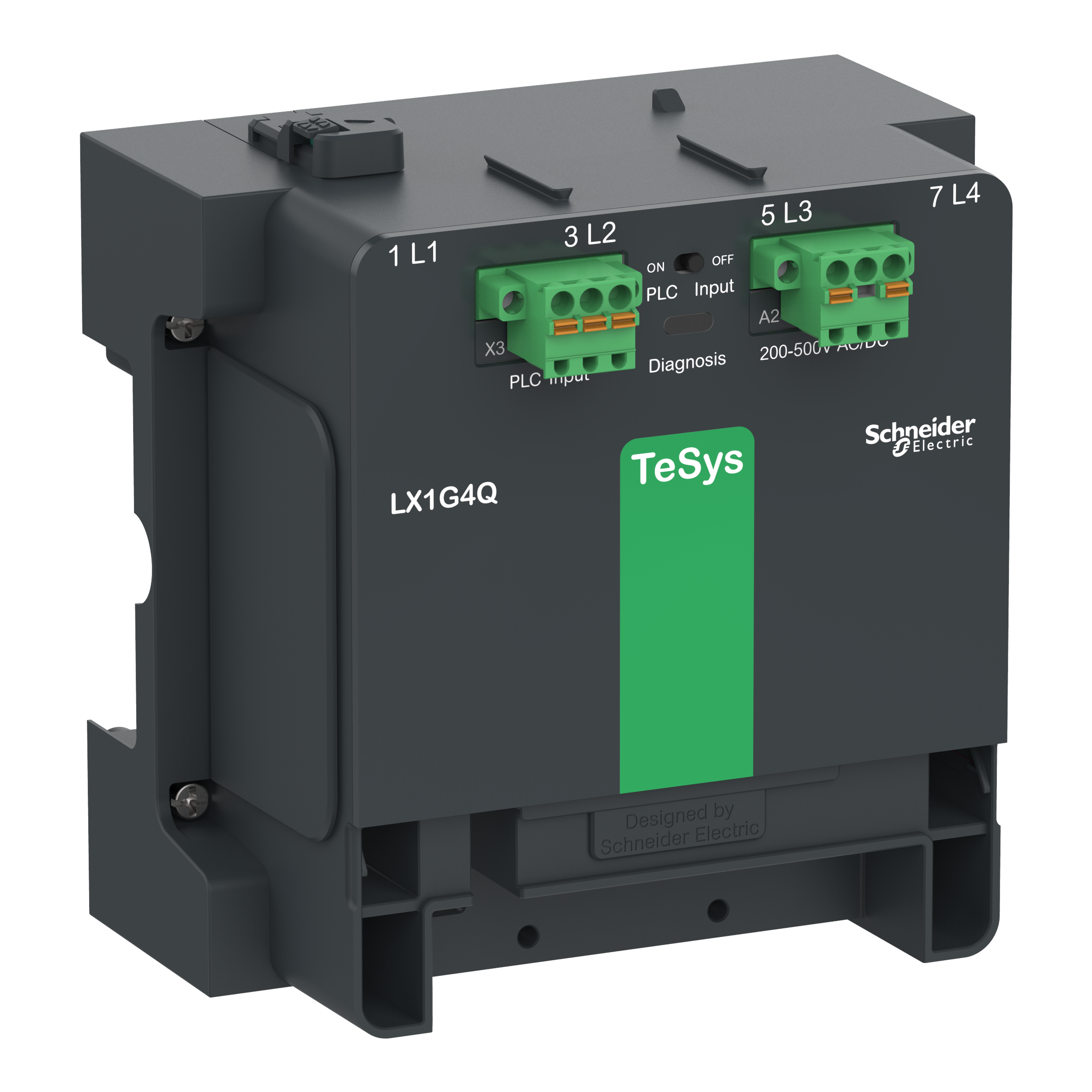 SCHNEIDER ELECTRIC - Control module LX1G per contattore TeSys Giga  LC1G115-225, 200…500V AC/DC, 4P