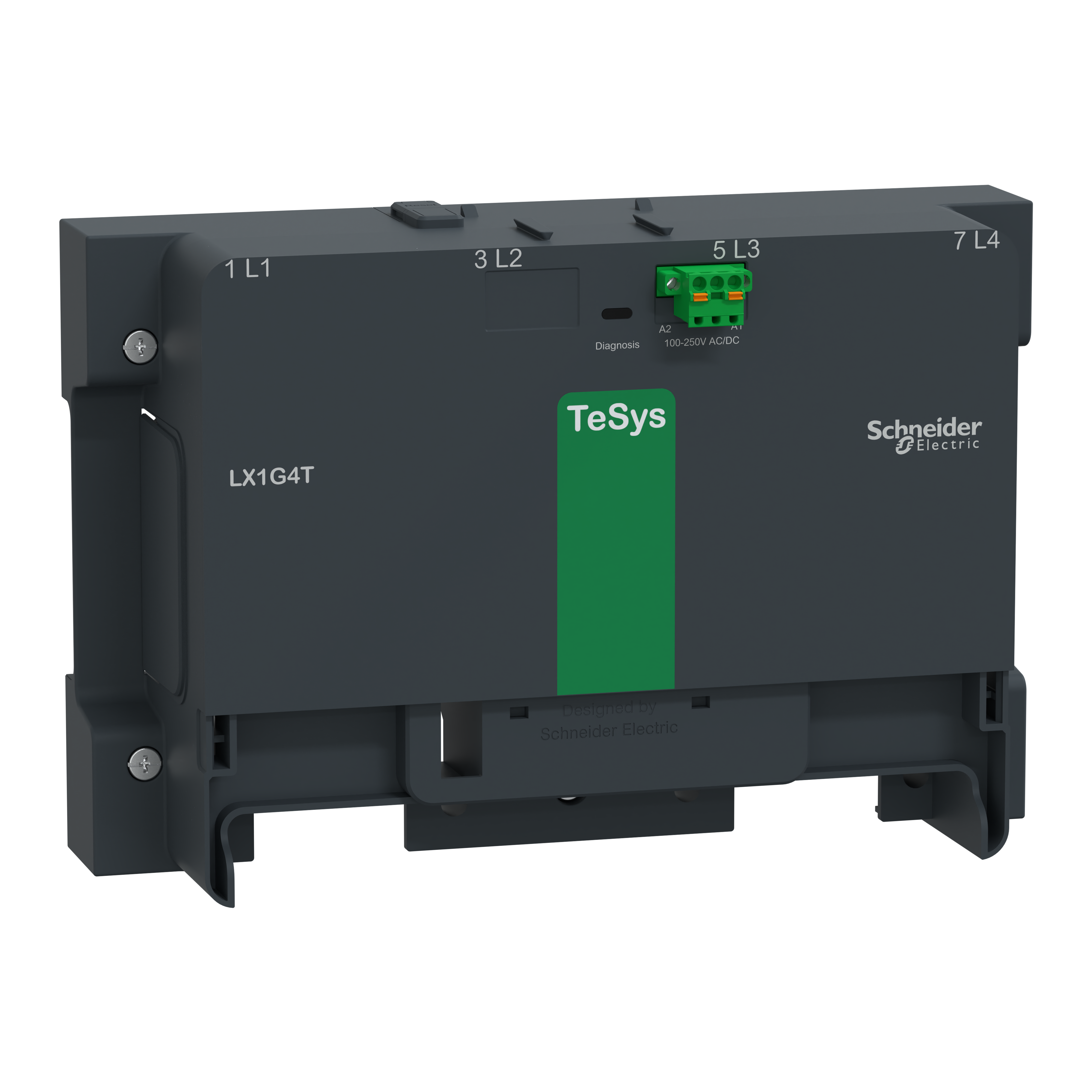 SCHNEIDER ELECTRIC - Control module LX1G per contattore TeSys Giga  LC1G630-800, 100…250V AC/DC, 4P