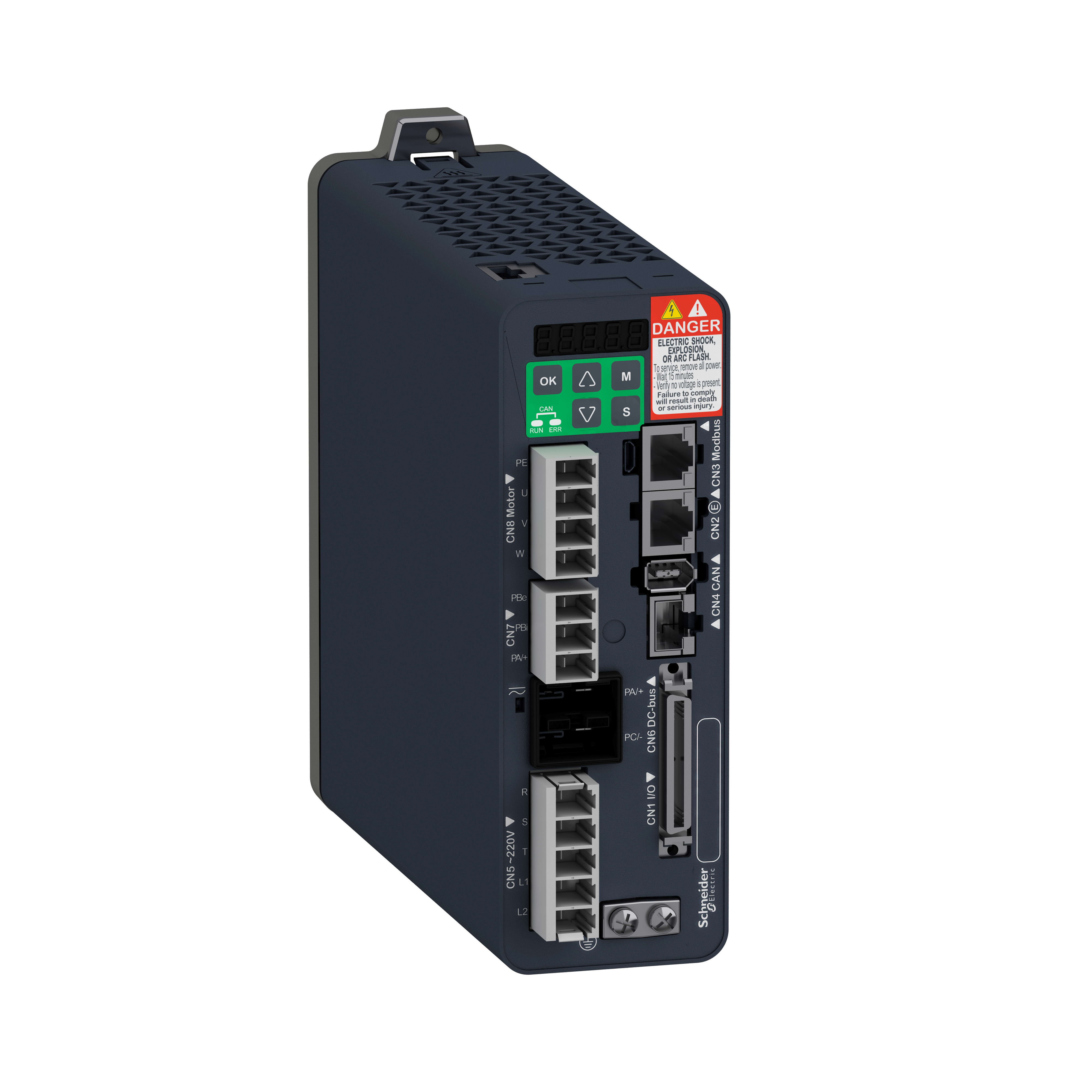 SCHNEIDER ELECTRIC - Servo Drive AC Lexium28 Sercos III 2KW 1~/3~, 200/230 Vac