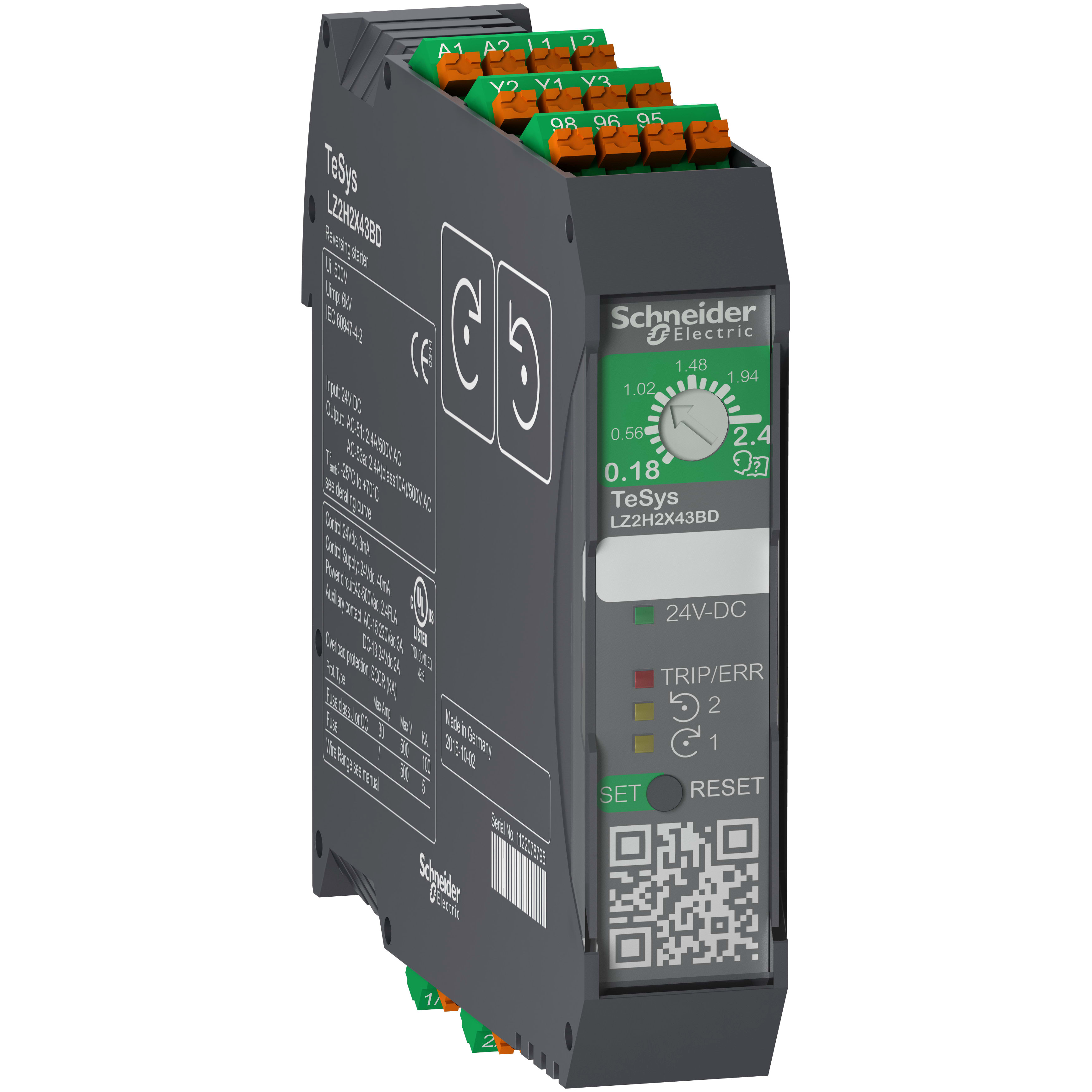 SCHNEIDER ELECTRIC - Teleinvertitore 3KW 24 vdc molla