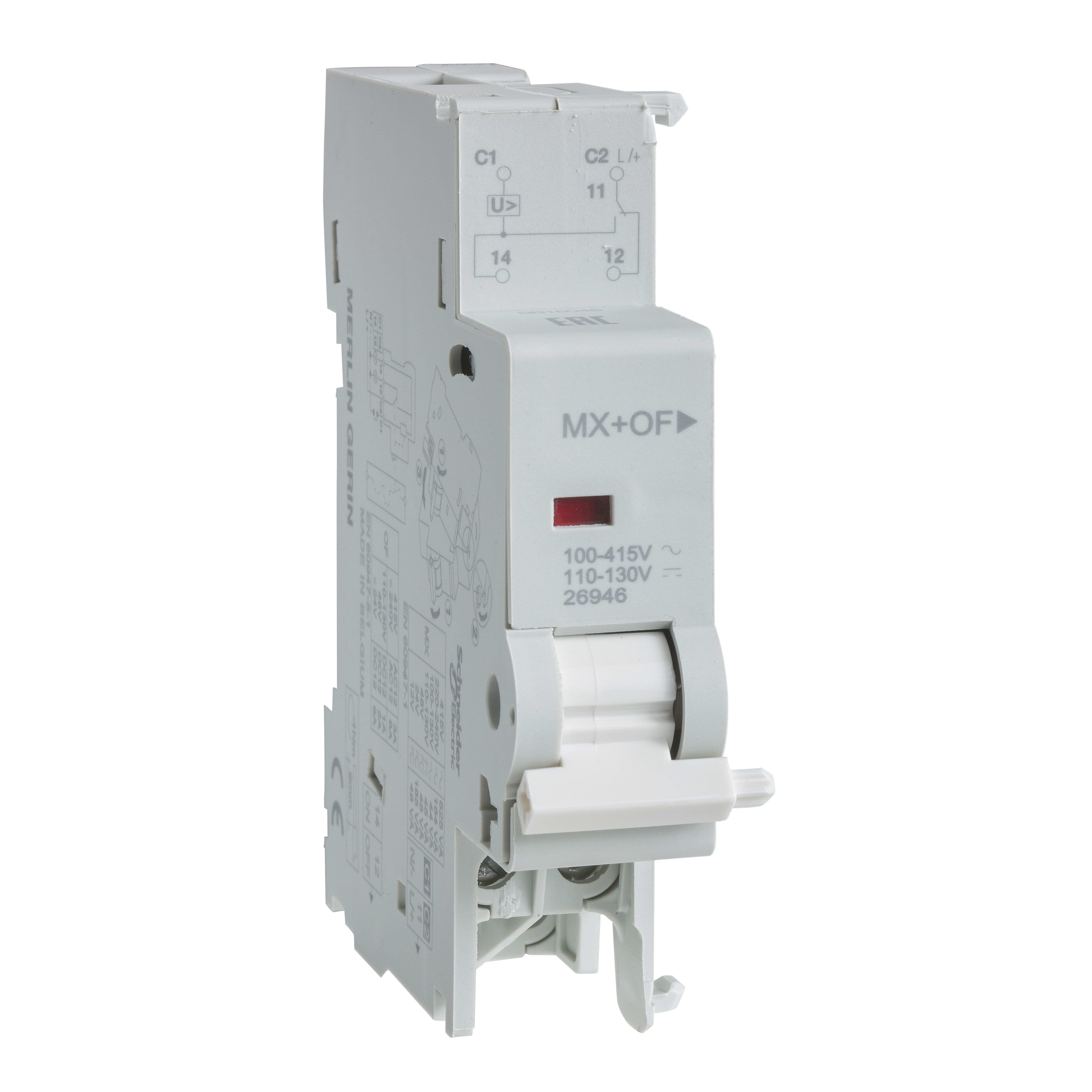 SCHNEIDER ELECTRIC - Bobina MX+OF 100-415VAC 110-130VDC M9A26946