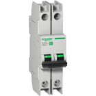 SCHNEIDER ELECTRIC - Multi 9 - C60BPR - MCB - 2P - 2 A - D Curve - 480Y/277 V - 10 kA - UL 489