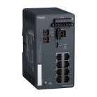 SCHNEIDER ELECTRIC - Switch gestito Modicon - 8 porte per rame + 1 porta per fibra ottica monomodale
