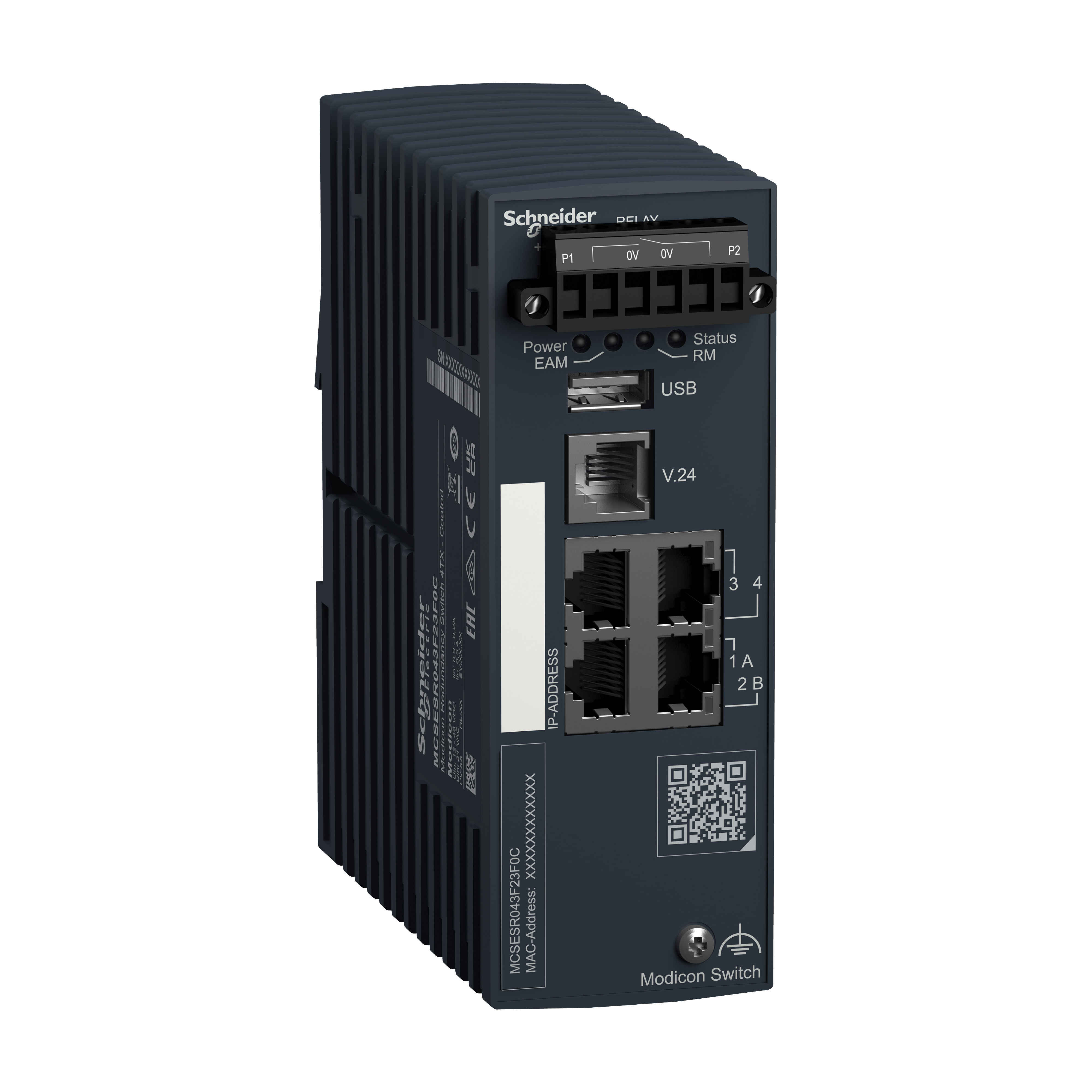 SCHNEIDER ELECTRIC - MODICON REDUNDANCY SWITCH 4TX - COATED