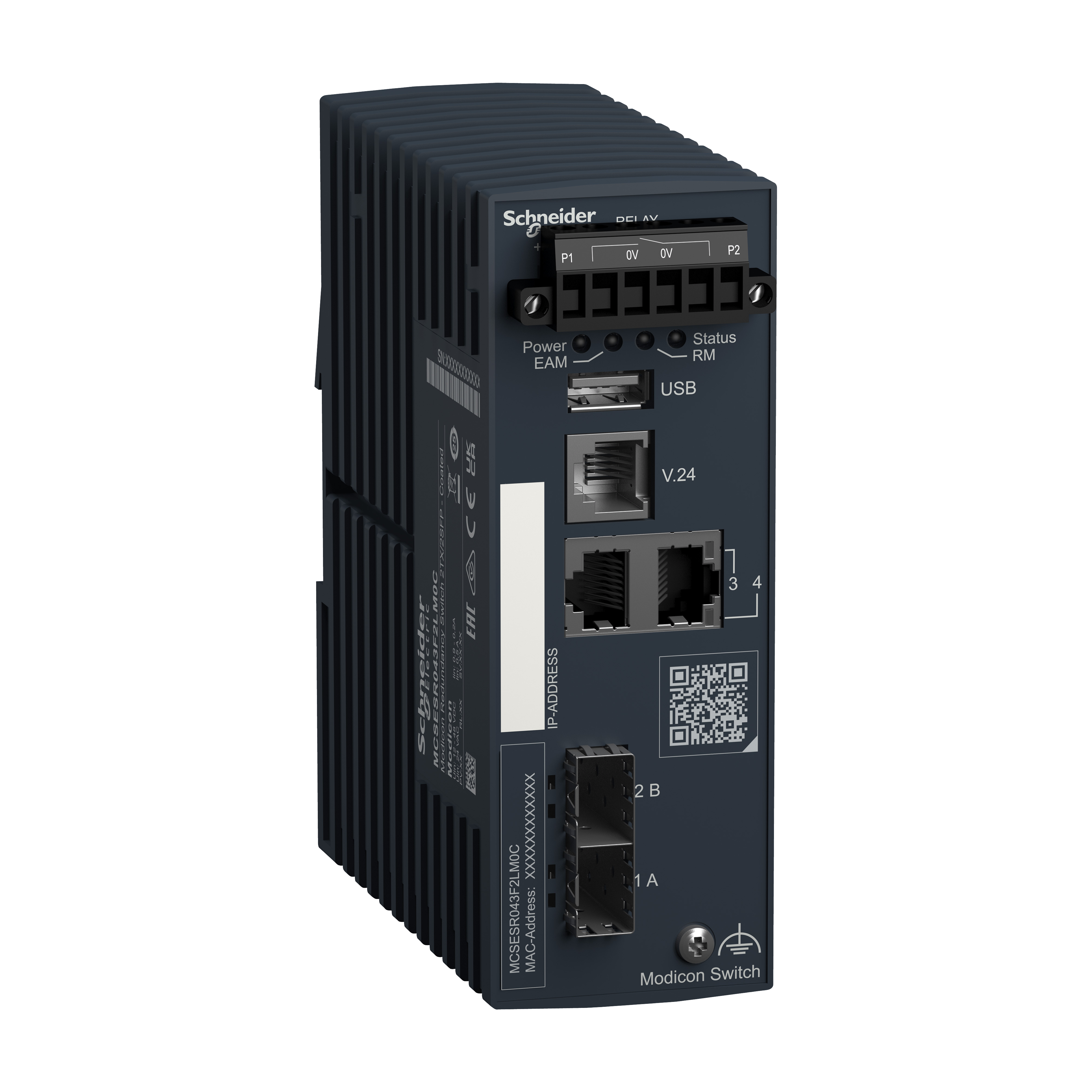 SCHNEIDER ELECTRIC - MODICON RED SWITCH 2TX/2SFP - COATED