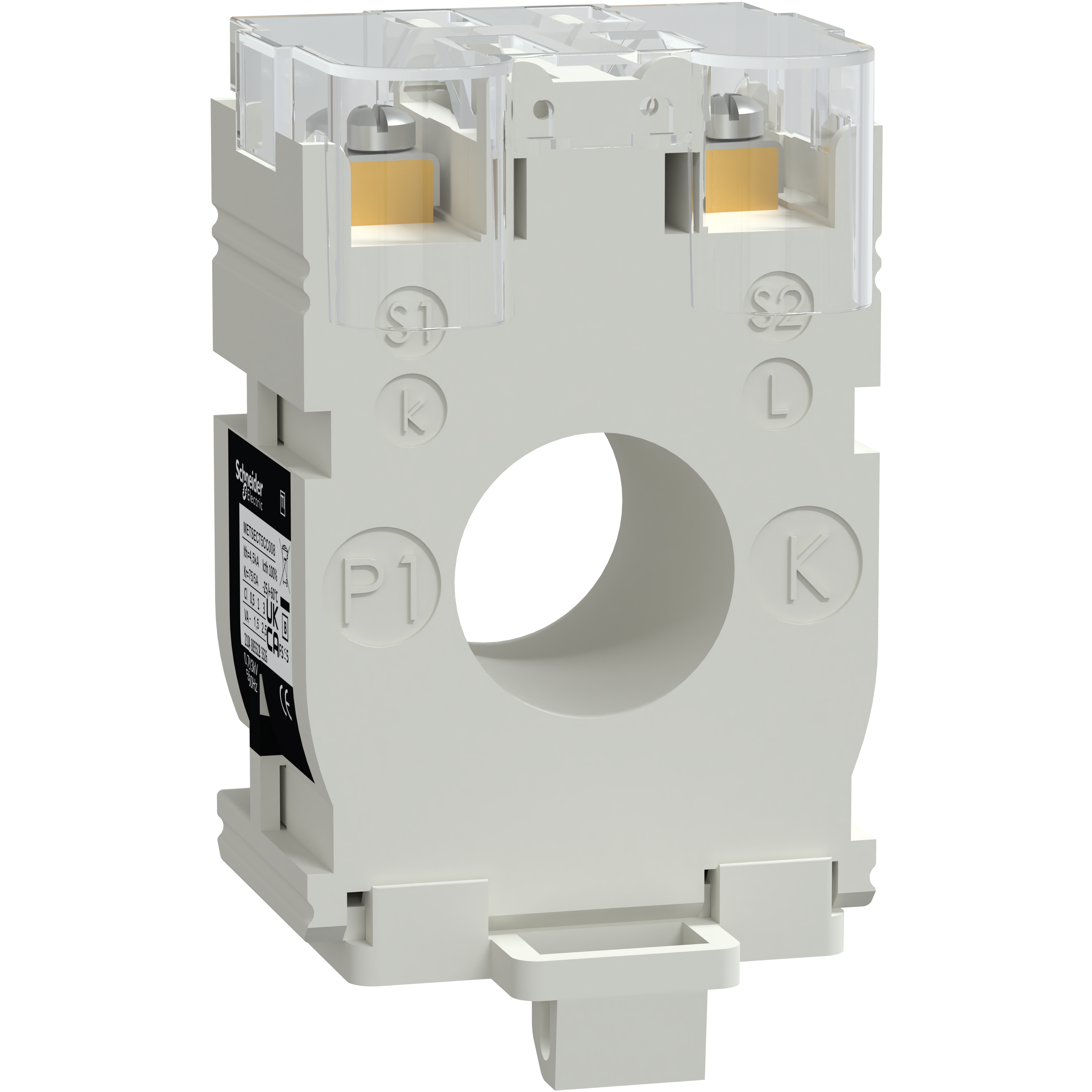 SCHNEIDER ELECTRIC - Trasformatore Amperometrico, PowerLogic, TA, 75/5 A, TA tropicalizzato cavi d=21 mm METSECT5CC008