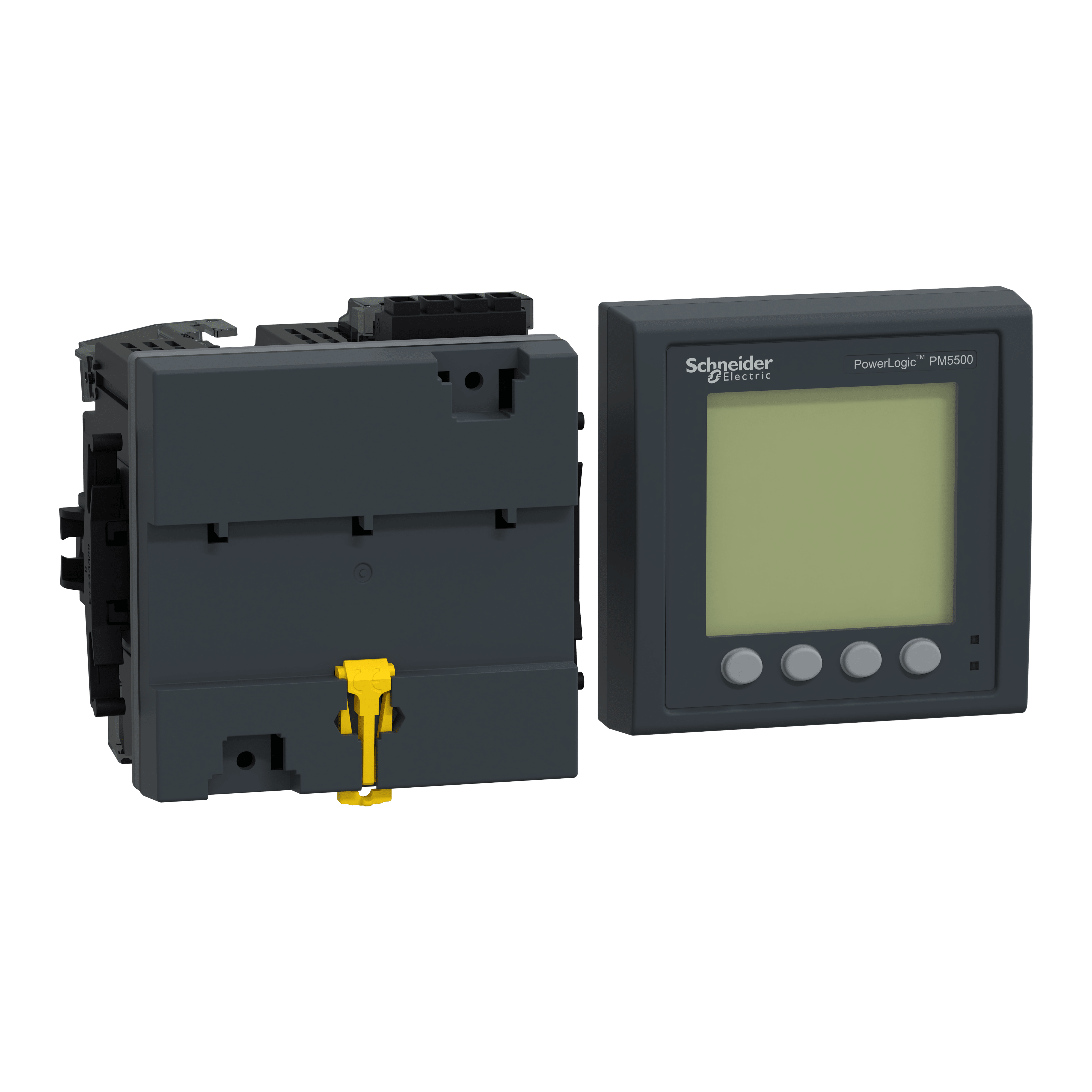 SCHNEIDER ELECTRIC - PM5563 power meter senza display 96x96 - fino 63a H - 4IN/2OUT + Schermo remoto