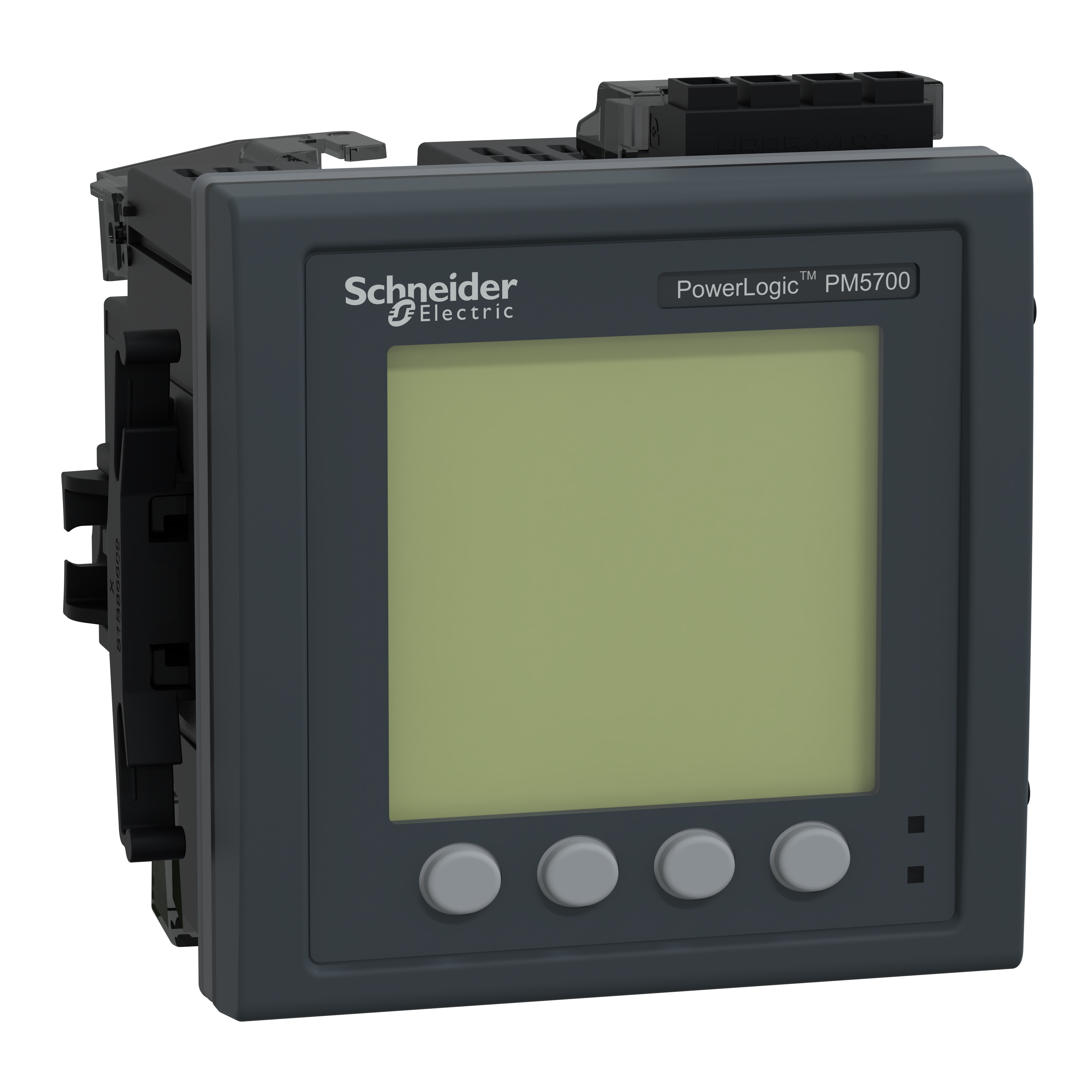 SCHNEIDER ELECTRIC - PM5760 Meter, 2 ethernet, up to 63th H, 1,1M, wave+RCM, 4DI/2DO 52 alarms