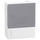SCHNEIDER ELECTRIC - Centralino Resi9 MP parete 6 moduli bianco porta traslucida MIP10106T