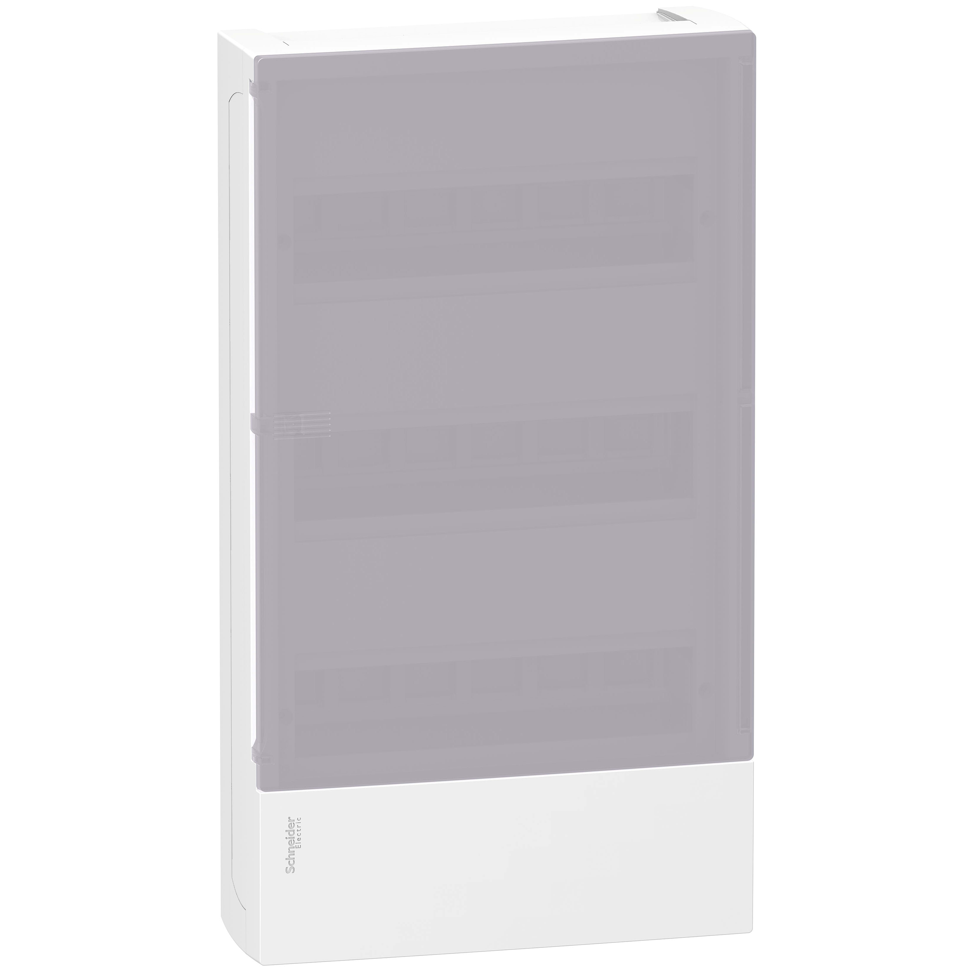 SCHNEIDER ELECTRIC - Centralino Resi9 MP parete 36 (3x12) moduli bianco porta traslucida MIP10312T