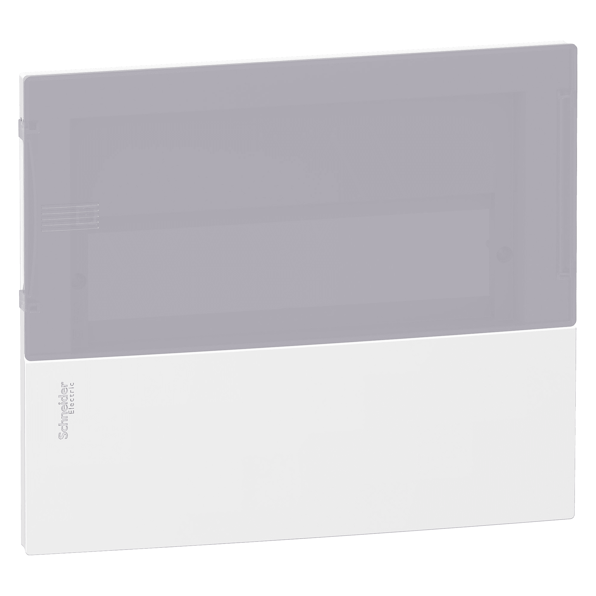 SCHNEIDER ELECTRIC - Fronte Resi9 MP incasso 18 moduli bianco porta traslucida