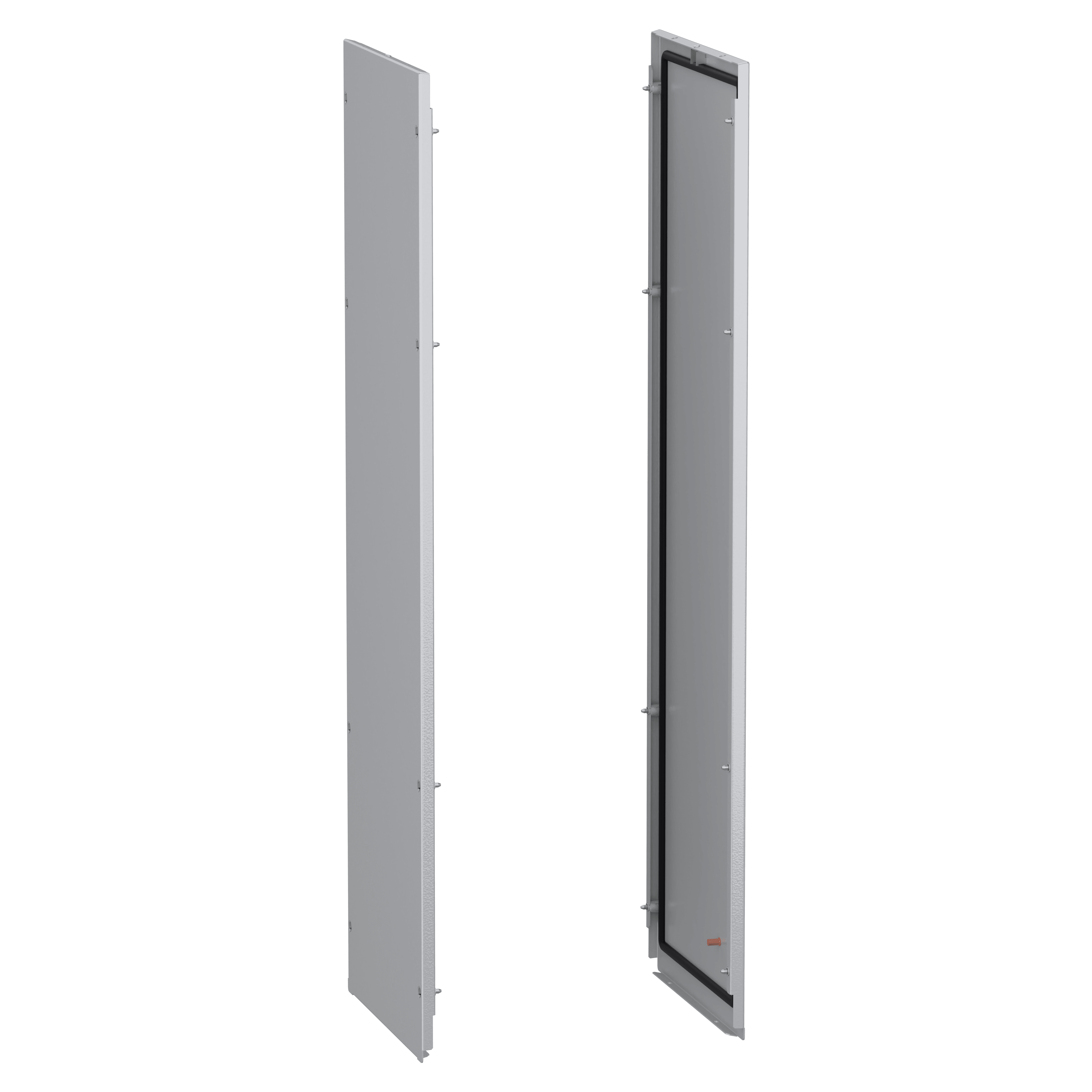 SCHNEIDER ELECTRIC - Pannelli laterali, PanelSeT SFN, per armadio elettrico H1200 D400mm, fissaggio esterno, set di 2