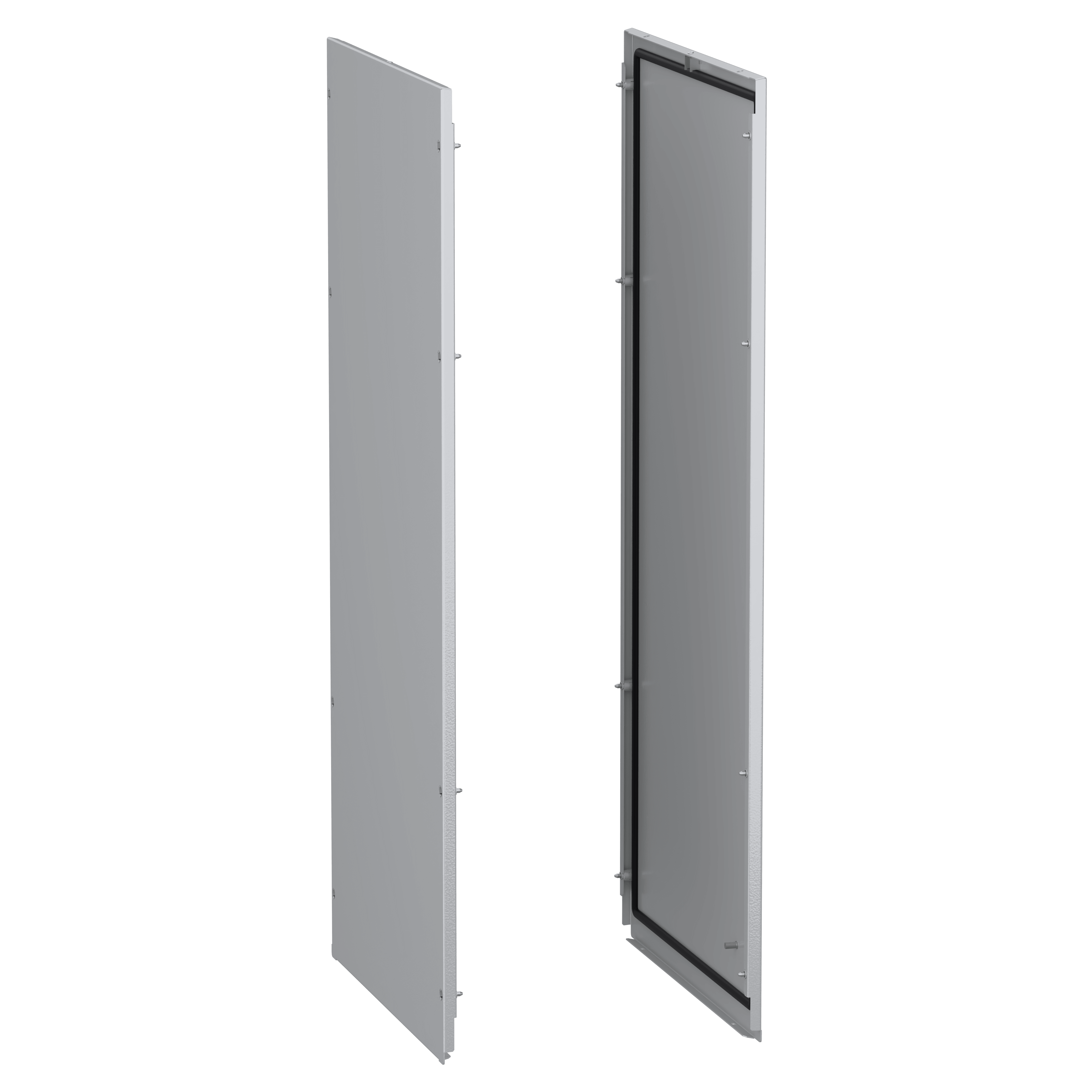 SCHNEIDER ELECTRIC - Pannelli laterali, PanelSeT SFN, per armadio elettrico H1200 D600mm, fissaggio esterno, set di 2 NSY2SPN126