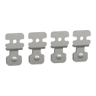 SCHNEIDER ELECTRIC - 4 staffe di fissaggio per PanelSeT S3D