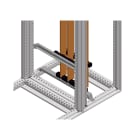 SCHNEIDER ELECTRIC - Supporti sbarra verticale 800 int. 115, Spacial SF, Distanza tra le barre 115 mm. Per larghezze da 800 mm